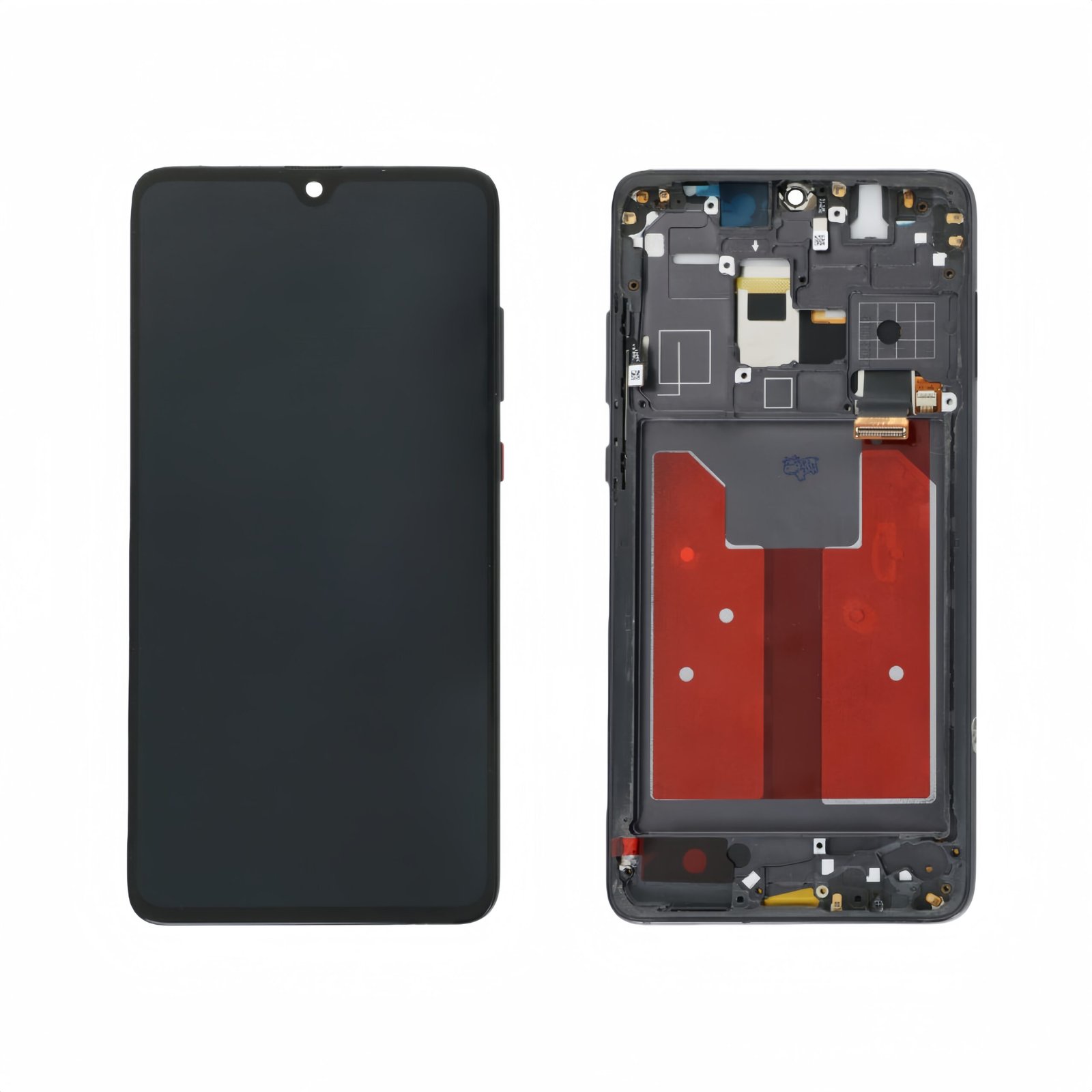 Original Pantalla Huawei Mate 20 con marco Negro Con Batería Completa LCD + Táctil SERVICE PACK