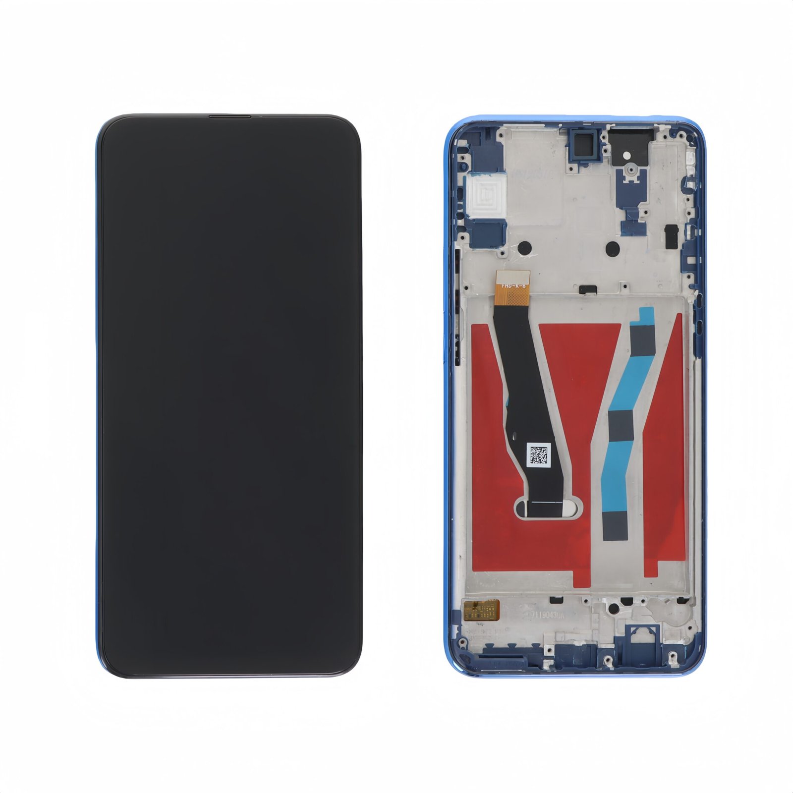Original Pantalla Huawei P Smart Z Azul con marco Completa LCD + Táctil