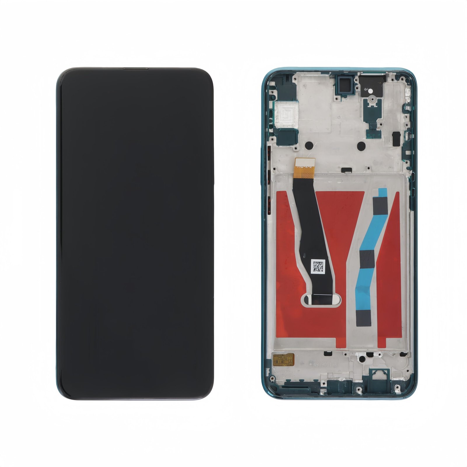 Original Pantalla Huawei P Smart Z Verde con marco Completa LCD + Táctil