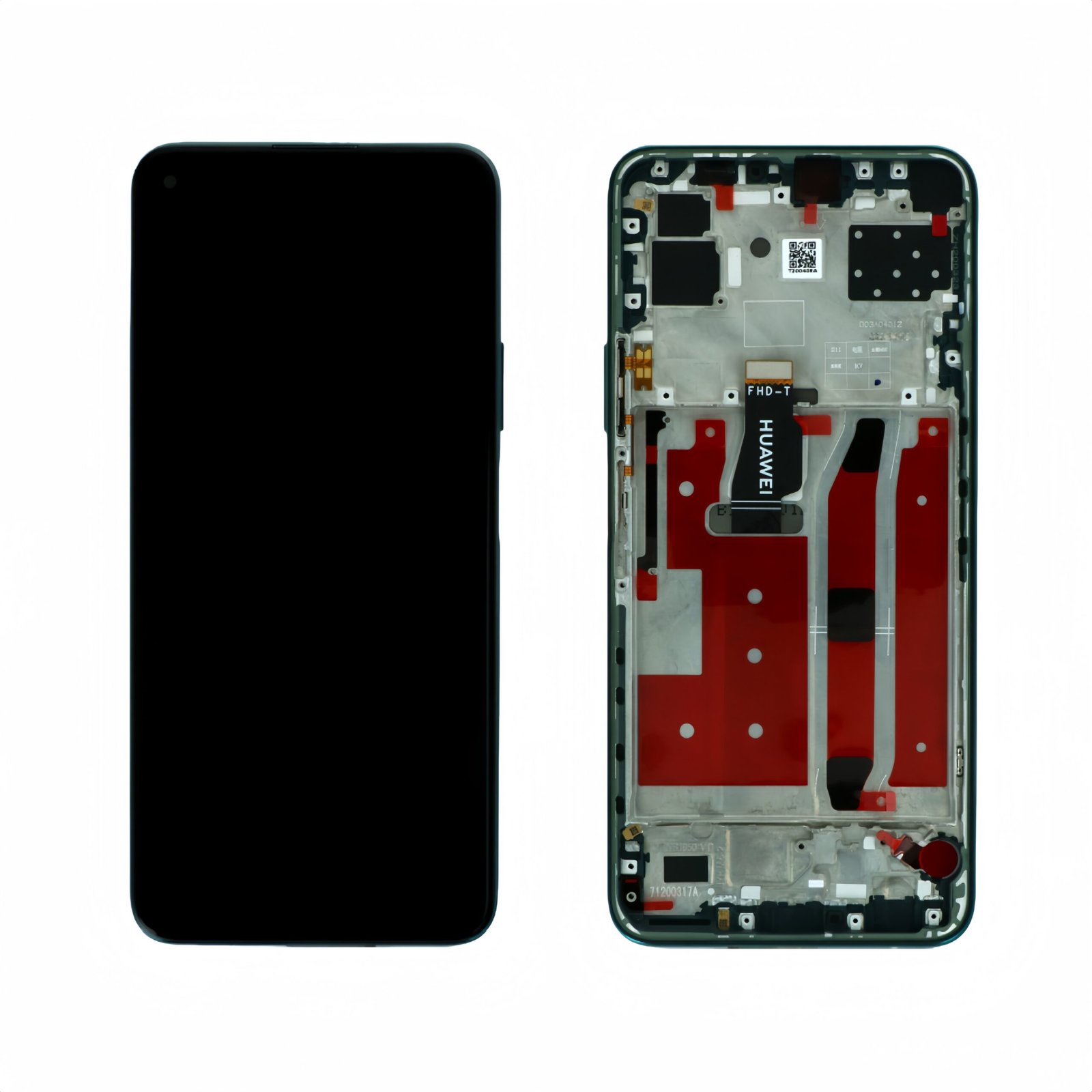 Original Pantalla Huawei P40 Lite 5G Verde con marco Completa LCD + Táctil