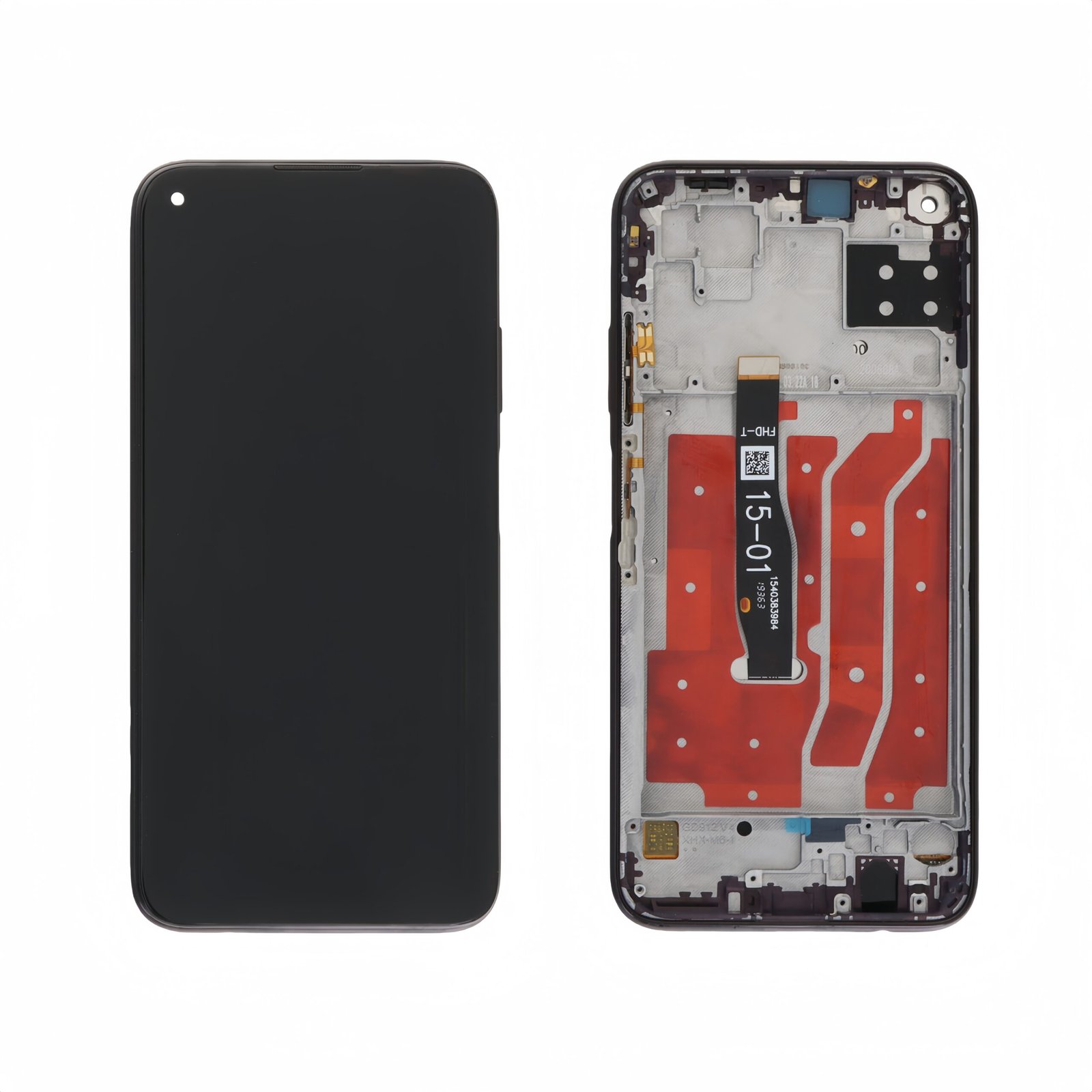 Original Pantalla Huawei P40 Lite/Nova 7i/Nova 6SE/Nova 5i Negra con marco Completa LCD + Táctil