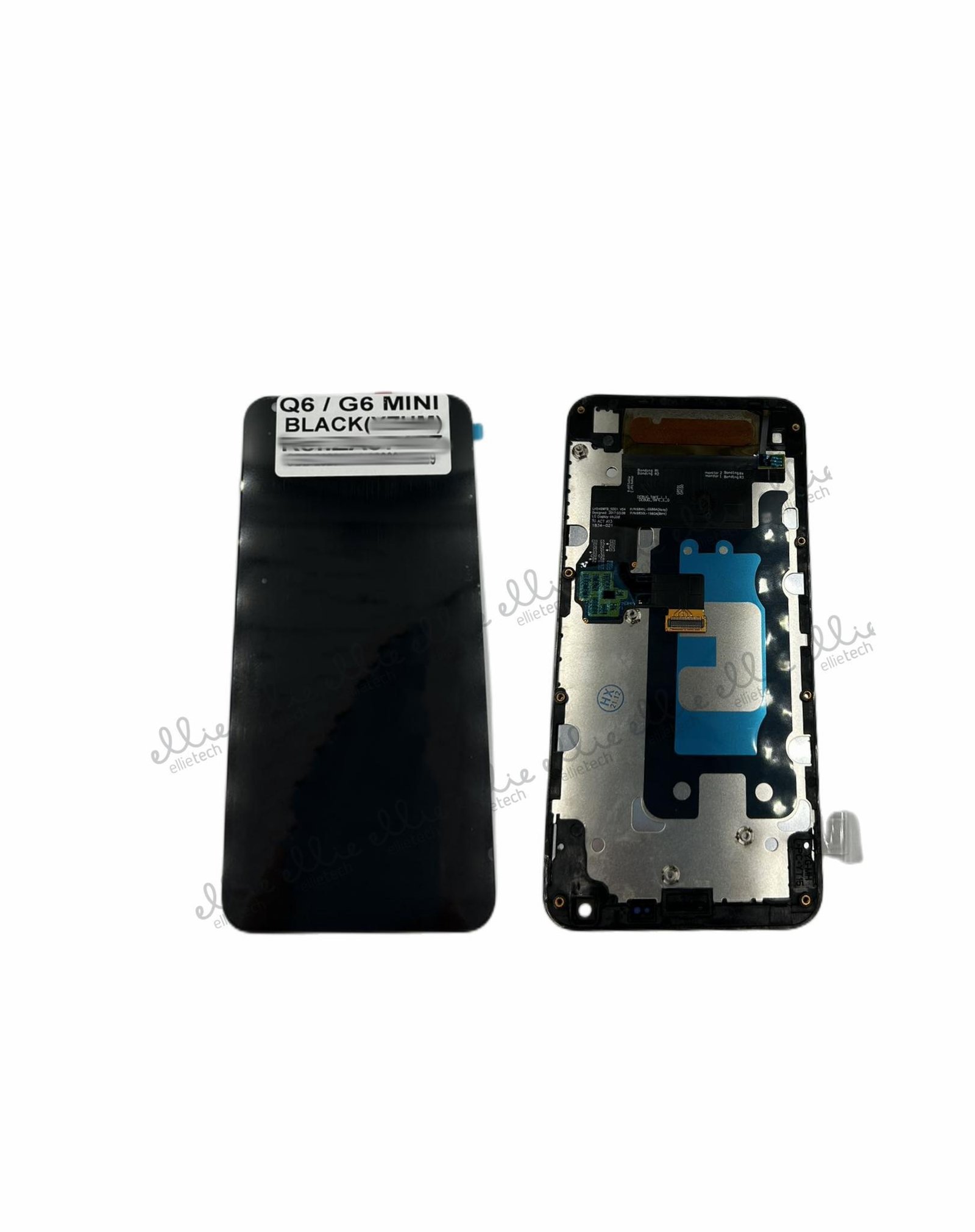 Original Pantalla LG Q6/G6 Mini M700N M700A Negra con marco Completa LCD + Táctil