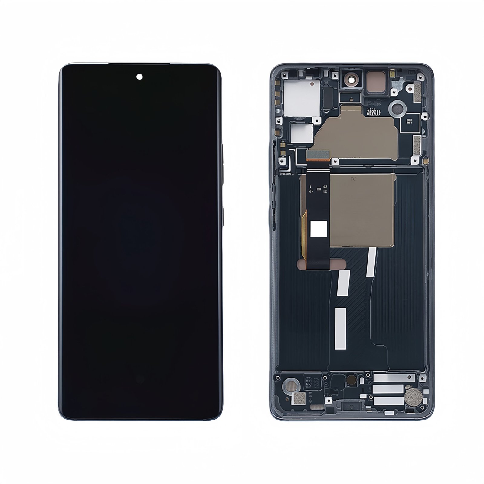 Original Pantalla Motorola Moto Edge 30 Fusion Negra Completa LCD + Táctil con marco