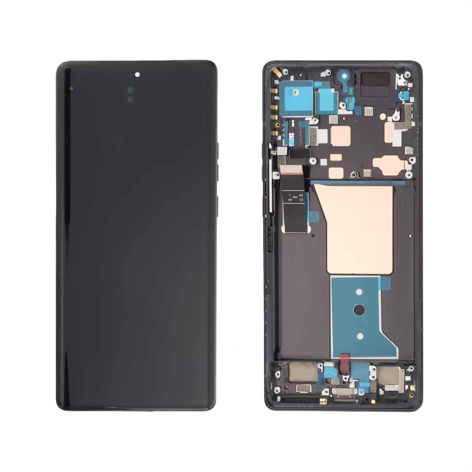 Original Pantalla Motorola Moto Edge 40 Pro Negra Completa LCD + Táctil con marco