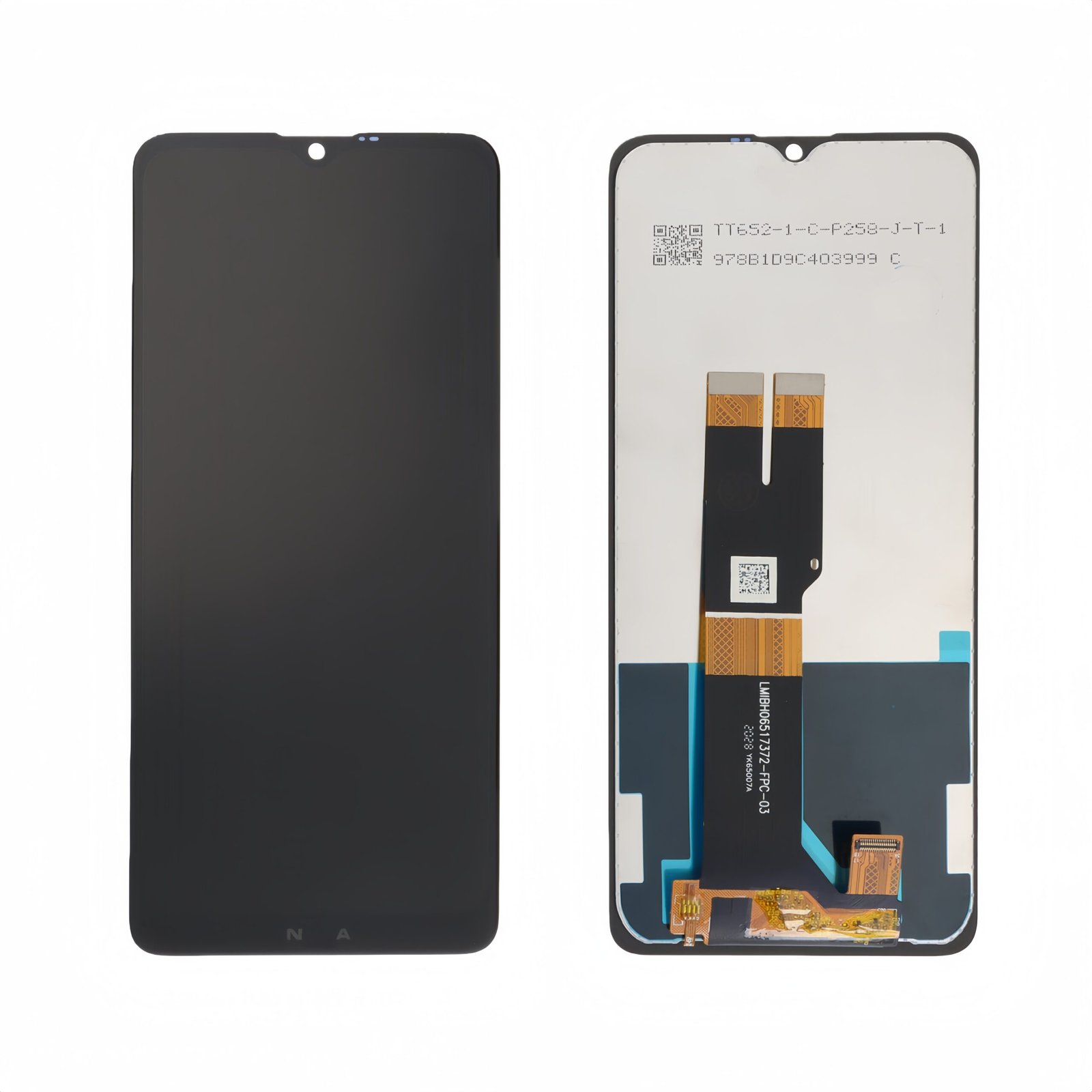 Original Pantalla Nokia 2.4 Negra Completa LCD + Táctil Reparada