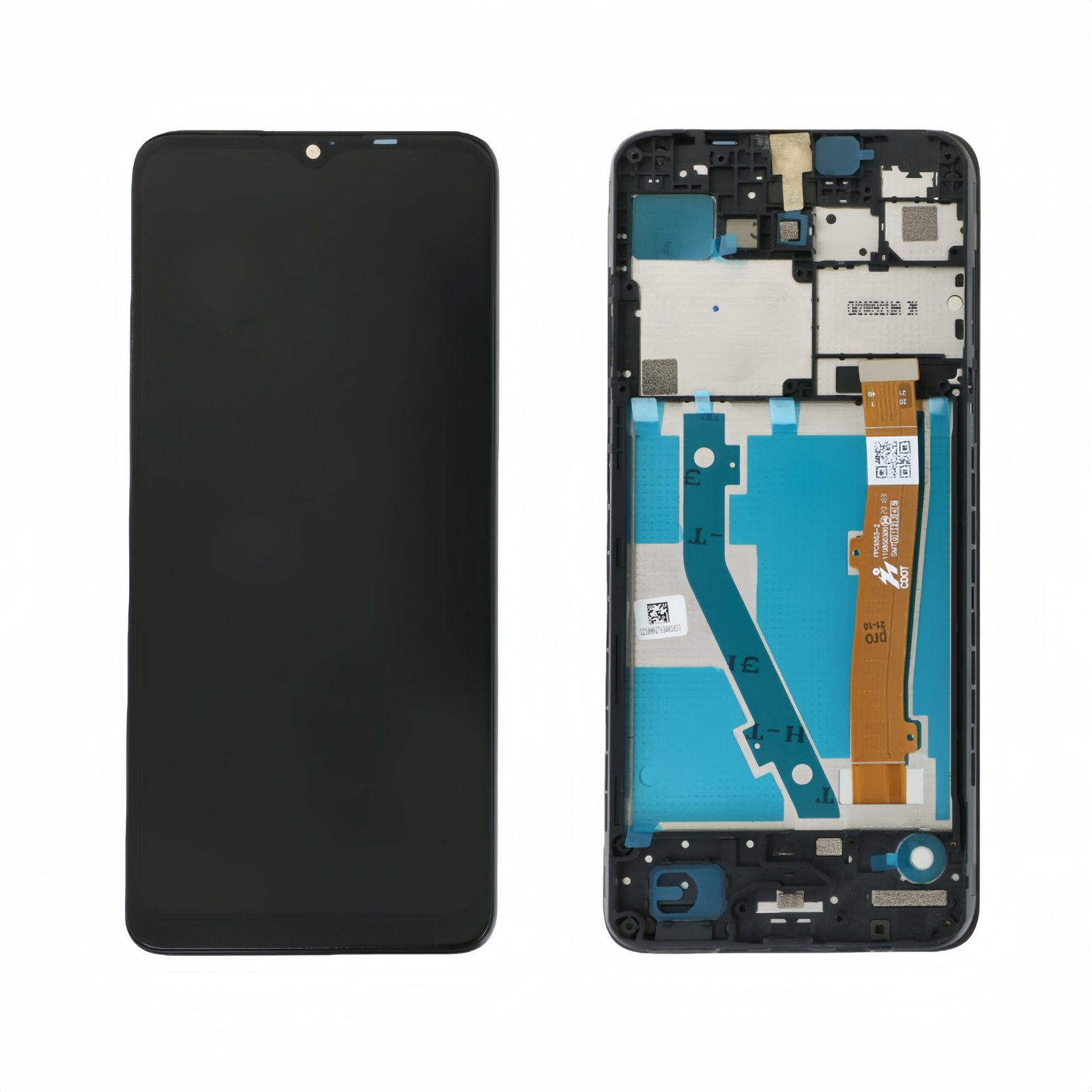 Original Pantalla TCL 10SE Negra Completa LCD + Táctil con marco Original Pantalla TCL 10SE Negra Completa LCD + Táctil con marco