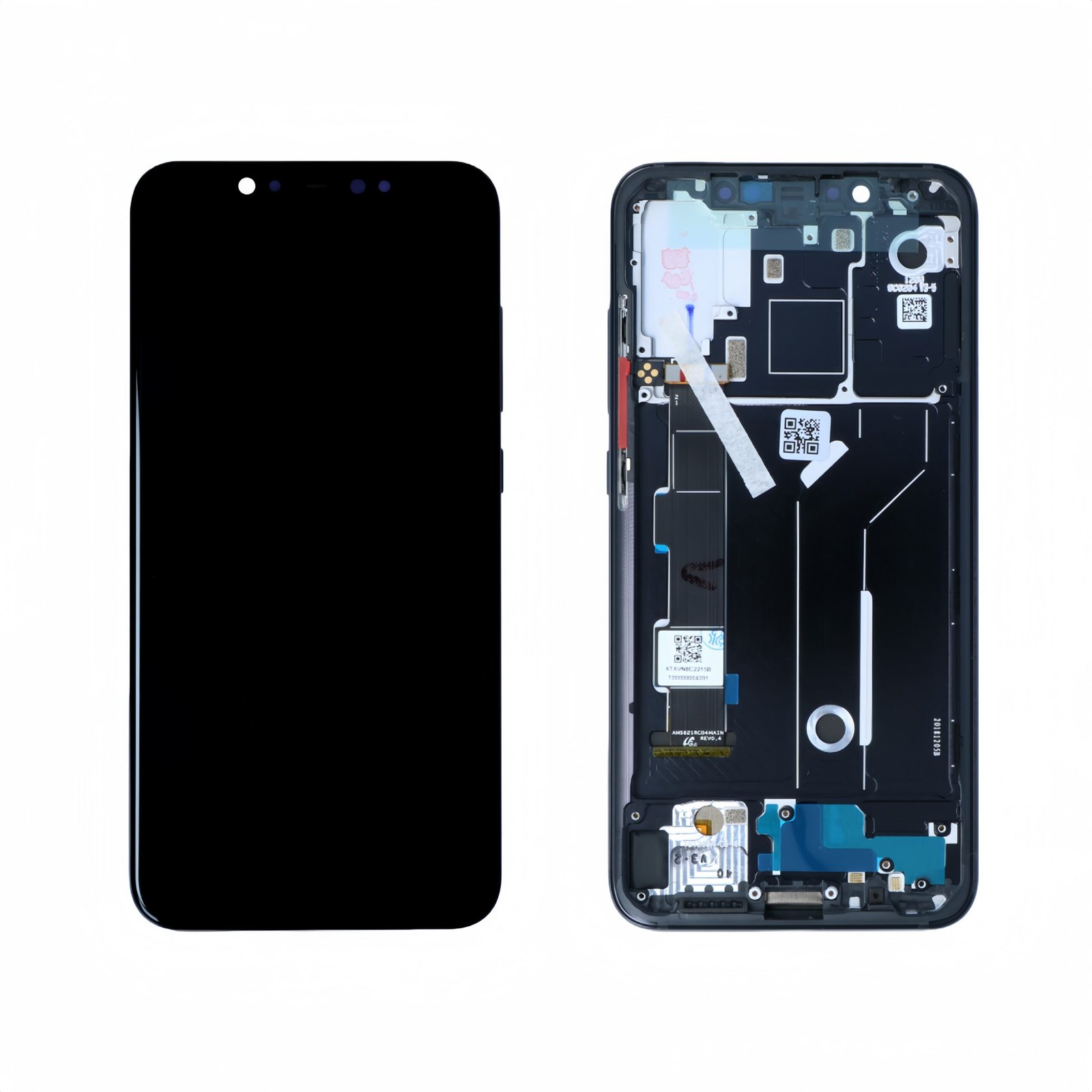 Original Pantalla Xiaomi Mi 8 con marco Negra Completa LCD + Táctil