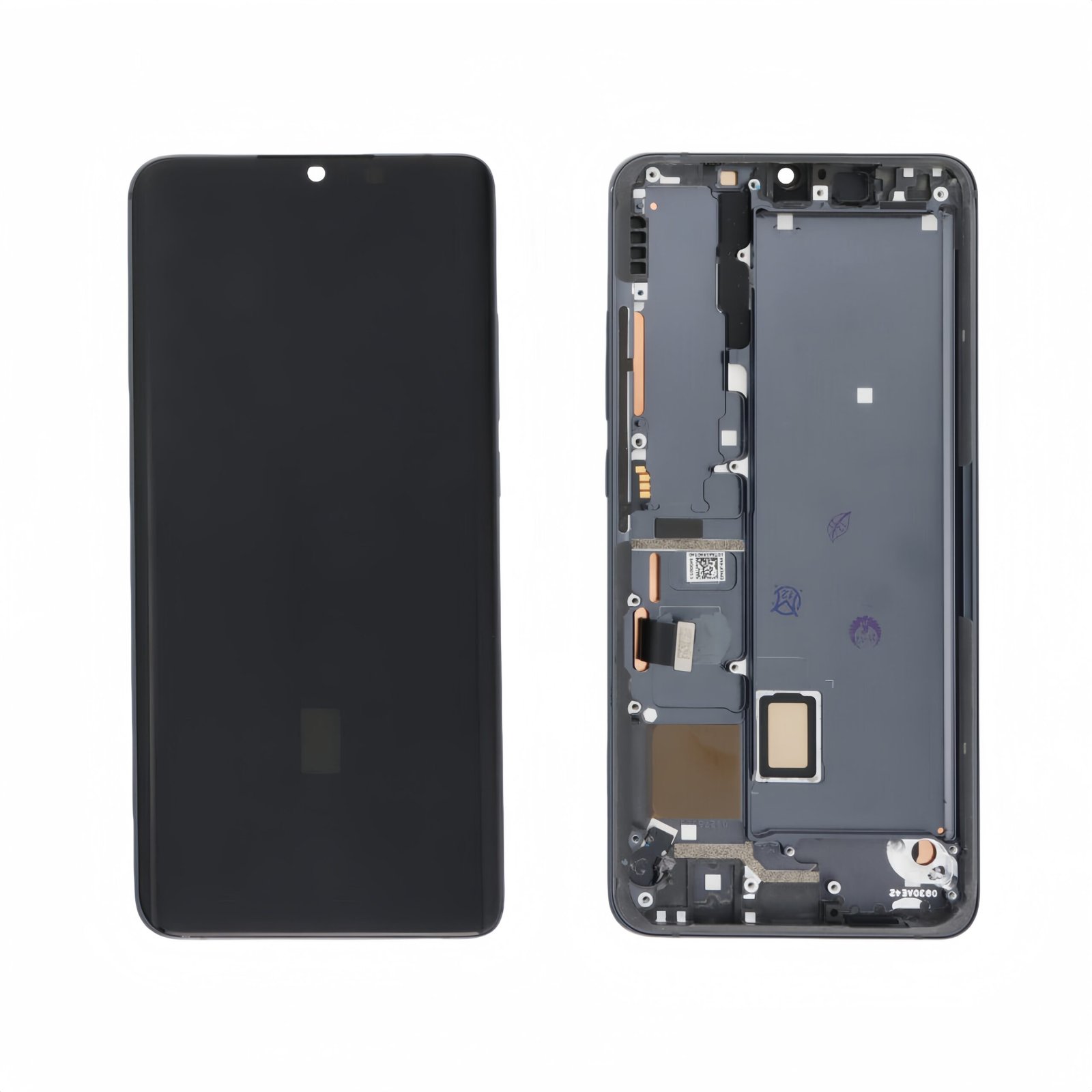 Original Pantalla Xiaomi Mi Note 10/CC9 Pro/Note 10 Pro Negra con marco Completa LCD + Táctil
