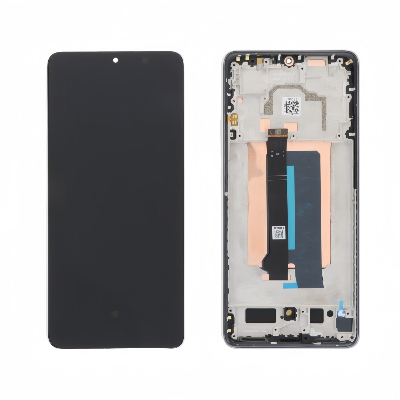 Original Pantalla Xiaomi Poco X6 Pro 5G (2024) Gris con marco Blanco Completa LCD + Táctil