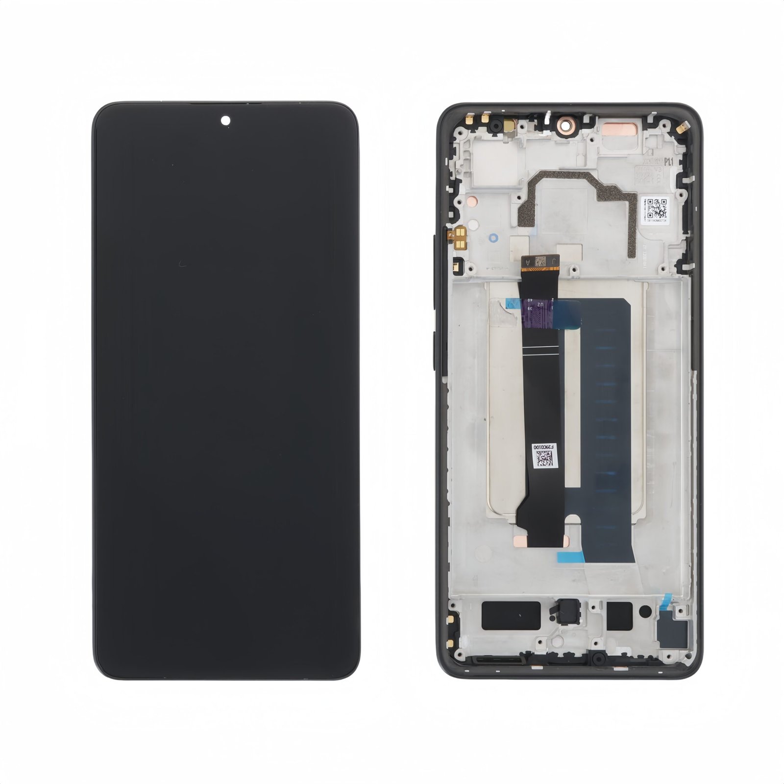 Original Pantalla Xiaomi Poco X6 Pro 5G (2024) Negro con marco Blanco Completa LCD + Táctil