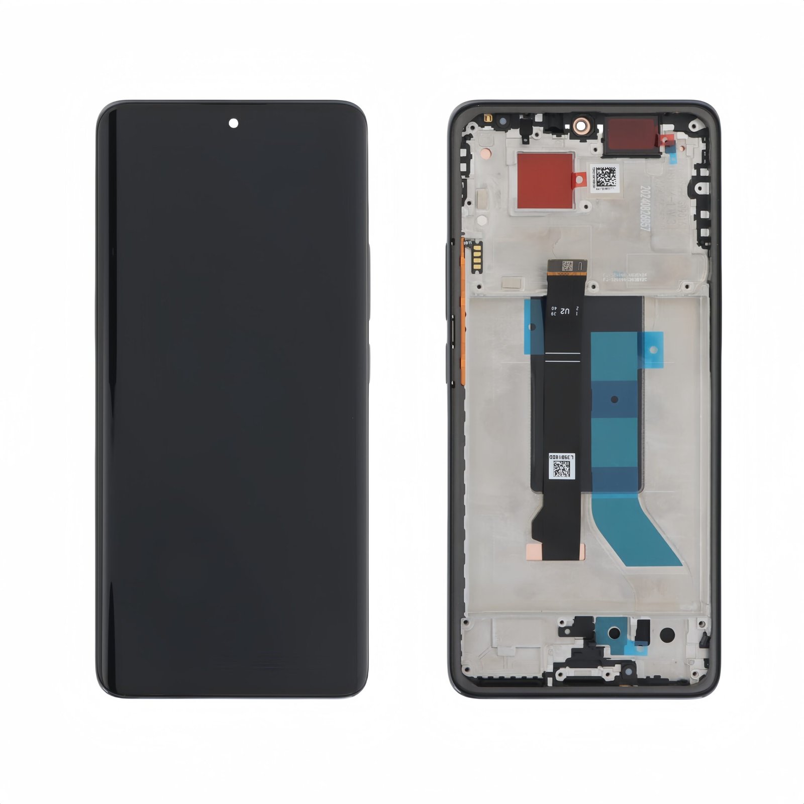 Original Pantalla Xiaomi Poco X7 5G Negro con marco Completa LCD + Táctil
