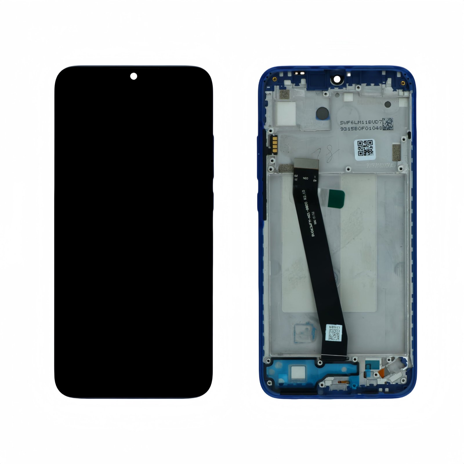 Pantalla Xiaomi Redmi 7 (2019) Azul con marco Completa LCD + Táctil SERVICE PACK