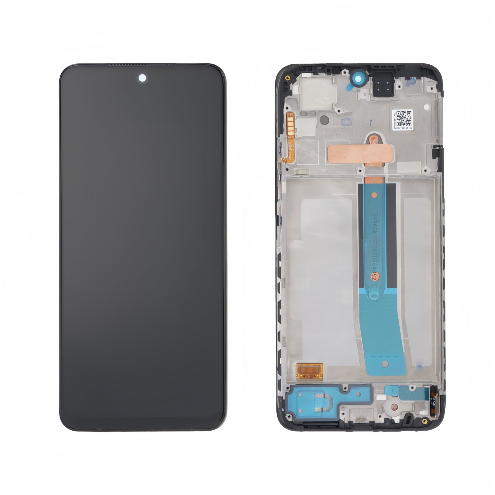 Original Pantalla Xiaomi Redmi Note 11S NFC/Xiaomi Redmi Note 11S 4G 2022/Xiaomi Redmi Note 12S 4G/M4 PRO 4G Negra con marco Completa Táctil + LCD