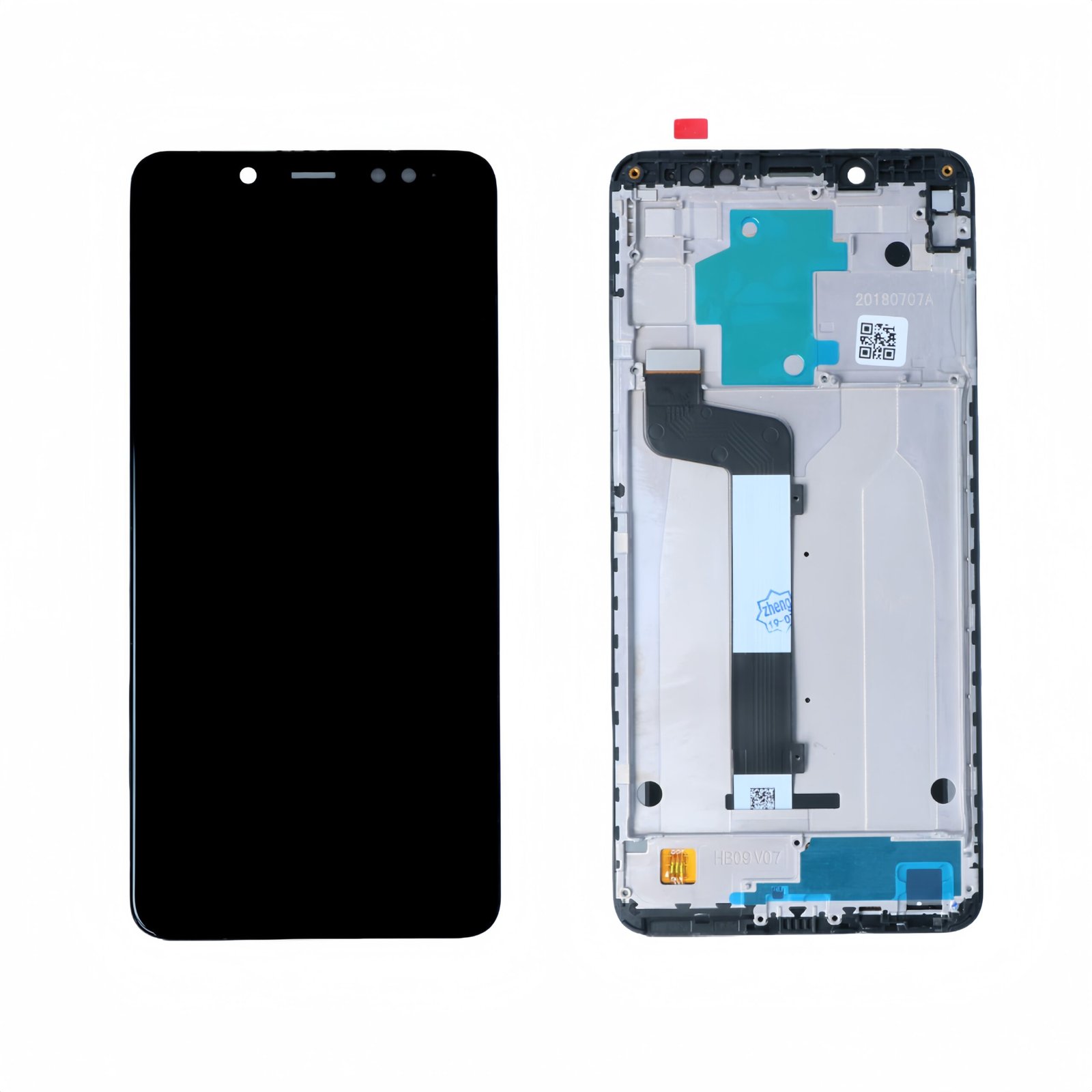 Original Pantalla Xiaomi Redmi Note 5/Note 5 Pro Negra con marco Completa LCD + Táctil