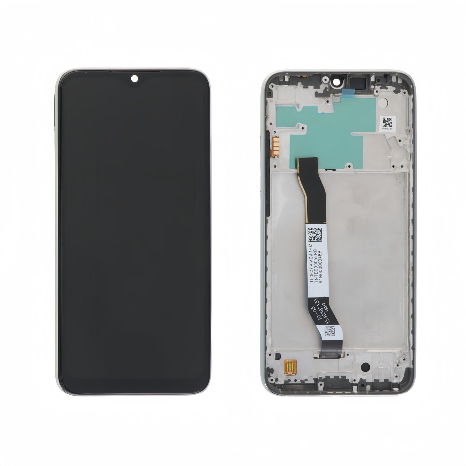 Original Pantalla Xiaomi Redmi Note 8 Blanca con marco Completa Táctil + LCD