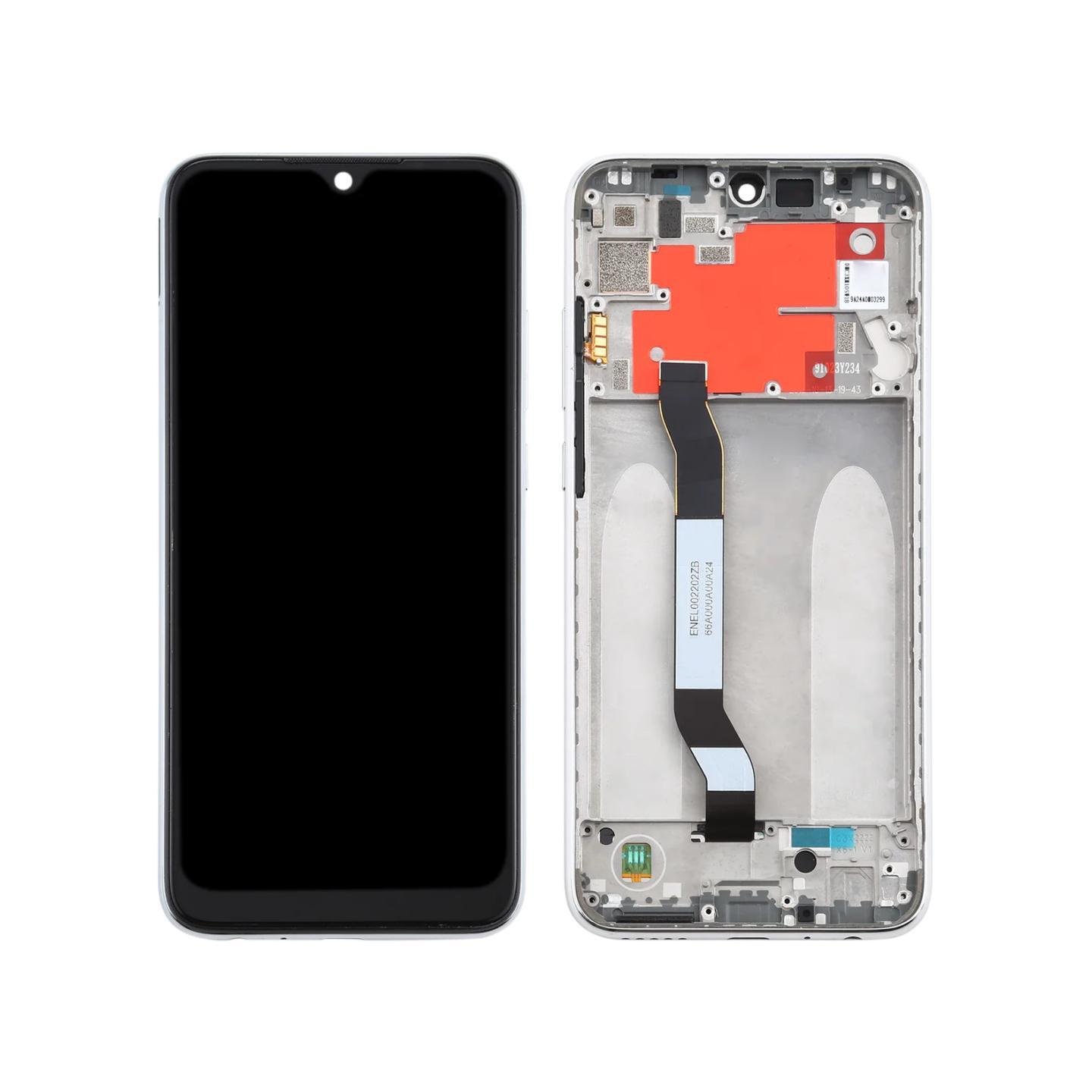 Original Pantalla Xiaomi Redmi Note 8T Blanco con marco Completa LCD + Táctil