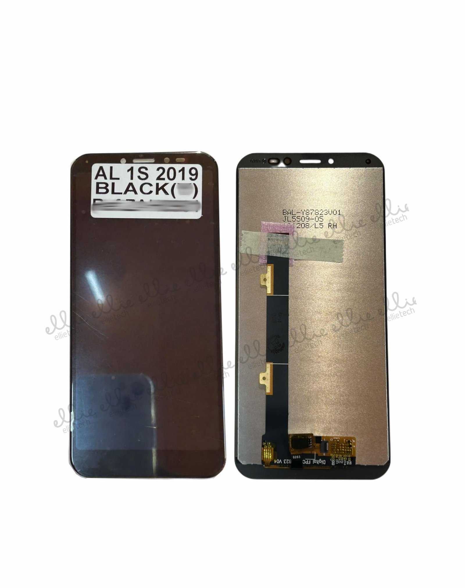 Original Pantalla Alcatel 1S 2019 Negra Completa LCD + Táctil