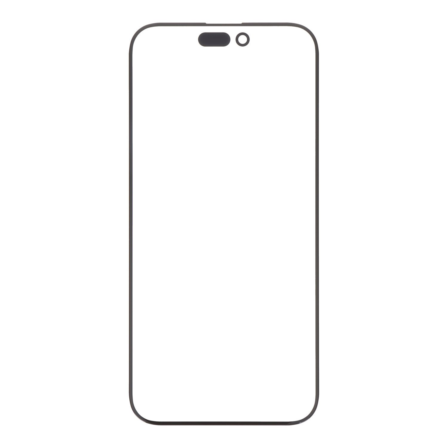 Pantalla Cristal + Marco Lateral con Pegamento para iPhone 15 Pro Max