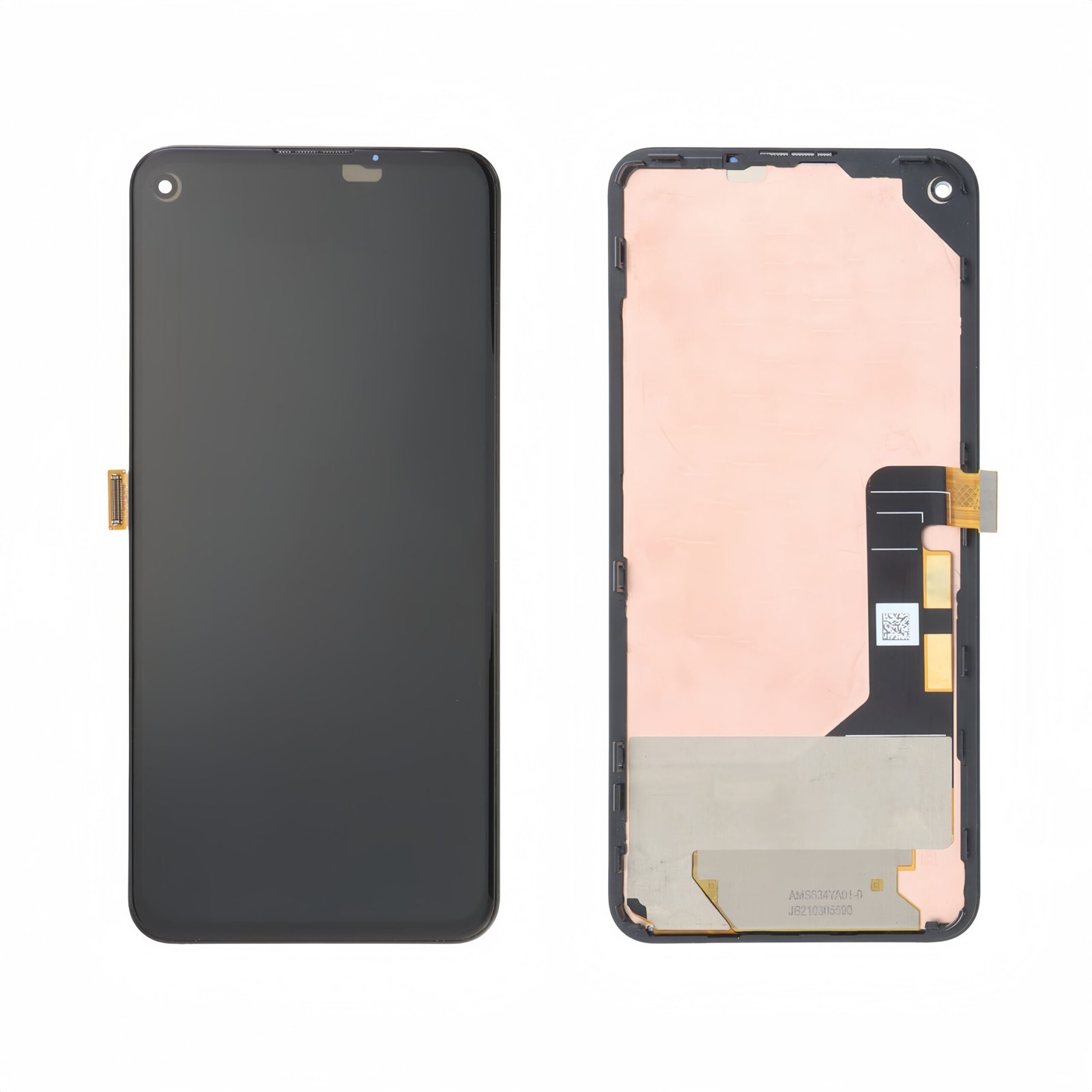 Pantalla Google Pixel 5A 5G Negra con marco Completa LCD + Táctil SERVICE PACK