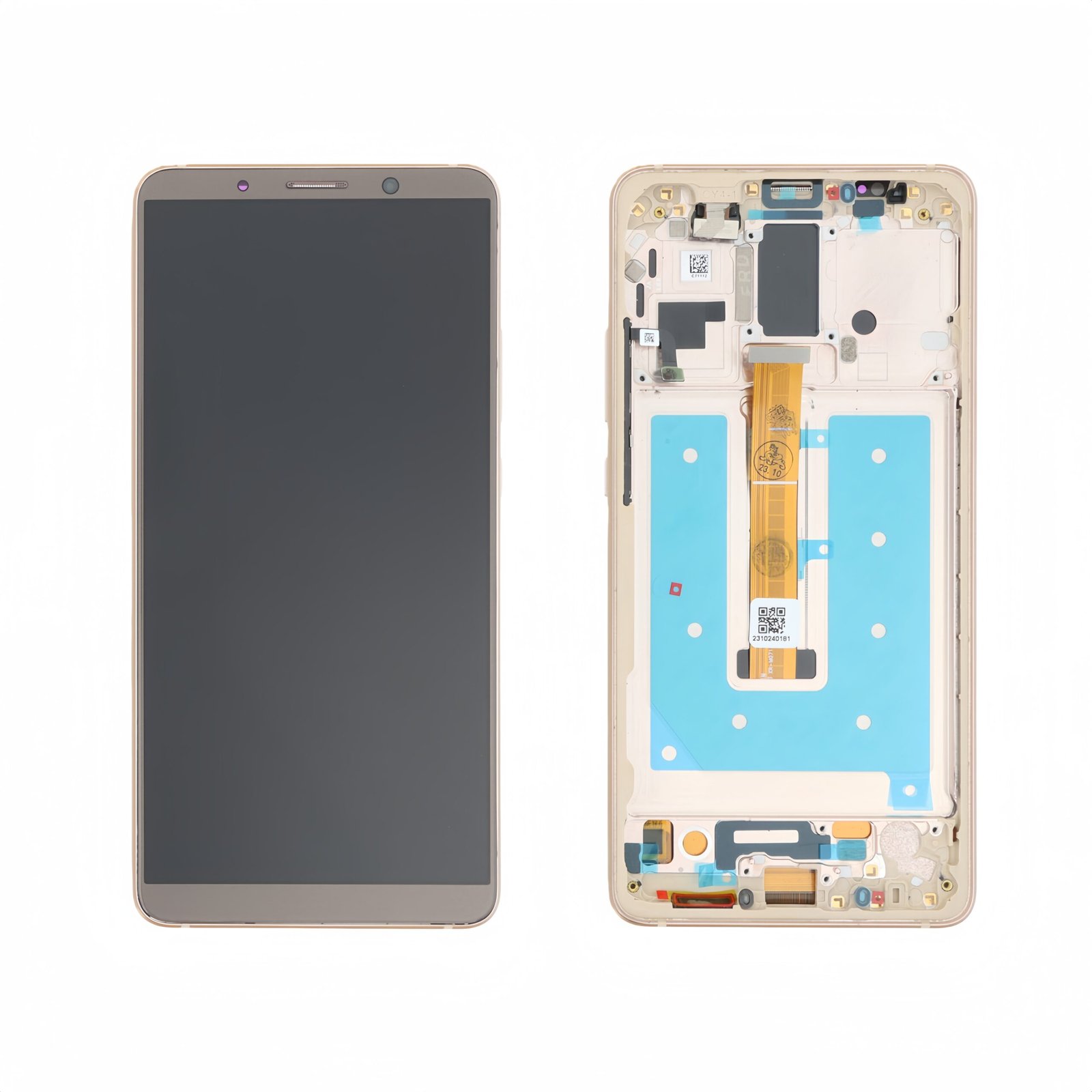 Pantalla Huawei Mate 10 Pro MOCA Dorada Original Completa con marco LCD + Táctil