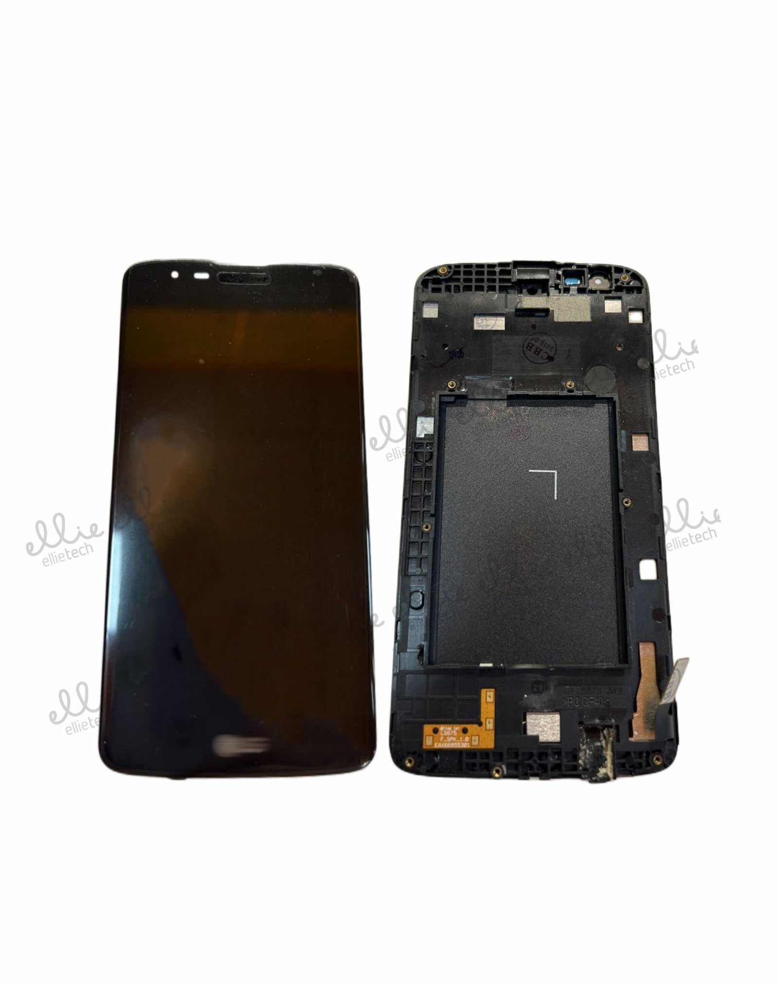 Pantalla LG K7/X210 Negra con marco Completa LCD + Táctil