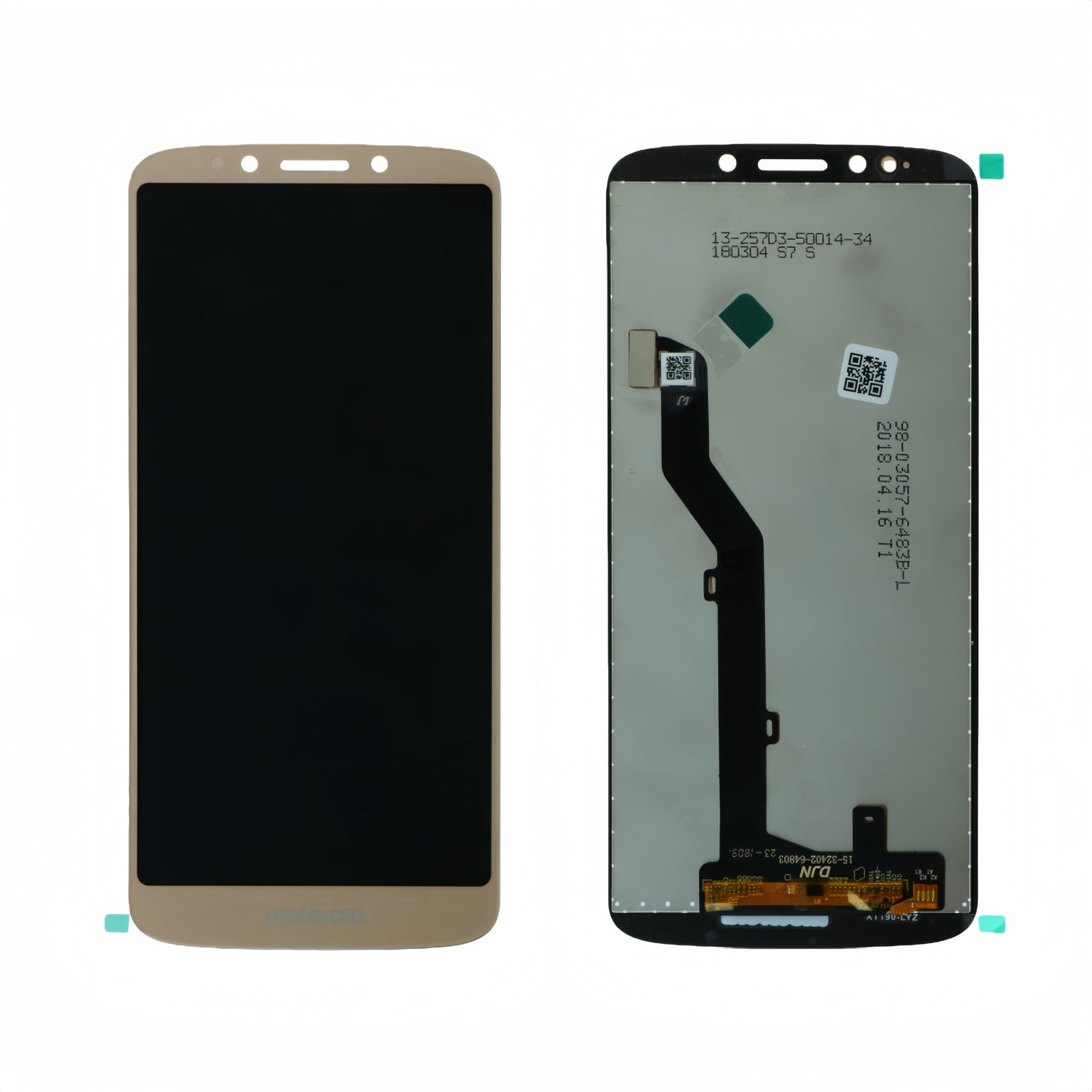 Pantalla Motorola Moto G6 Play Dorada Completa LCD + Táctil