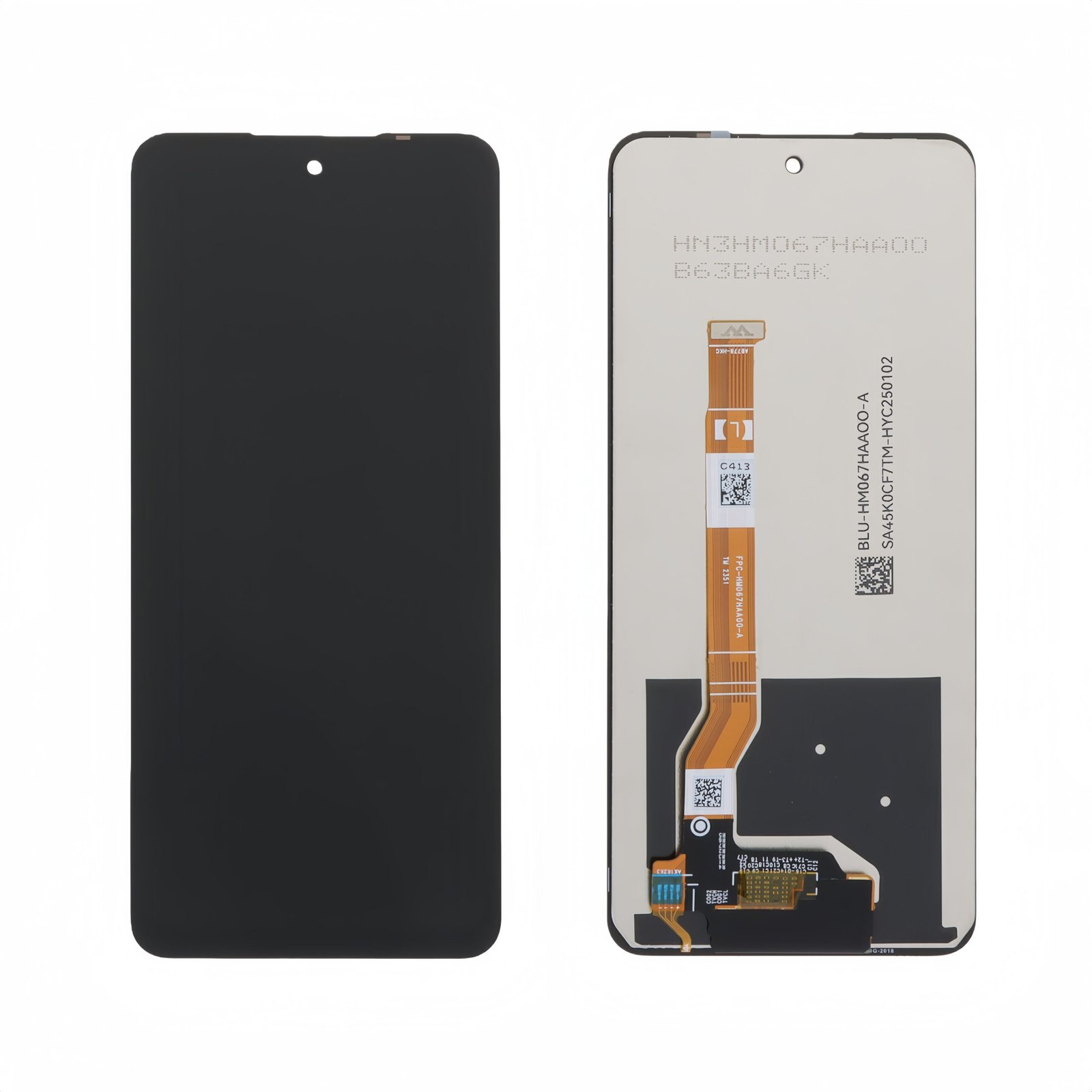 Pantalla OPPO A60 4G/5G/A40/A80/A5 4G/5G/A5 Pro 4G/5G/A5x 4G (2025)/Realme C65 4G/5G/C75 5G (2024) sin marco LCD + Táctil SERVICE PACK "EU"