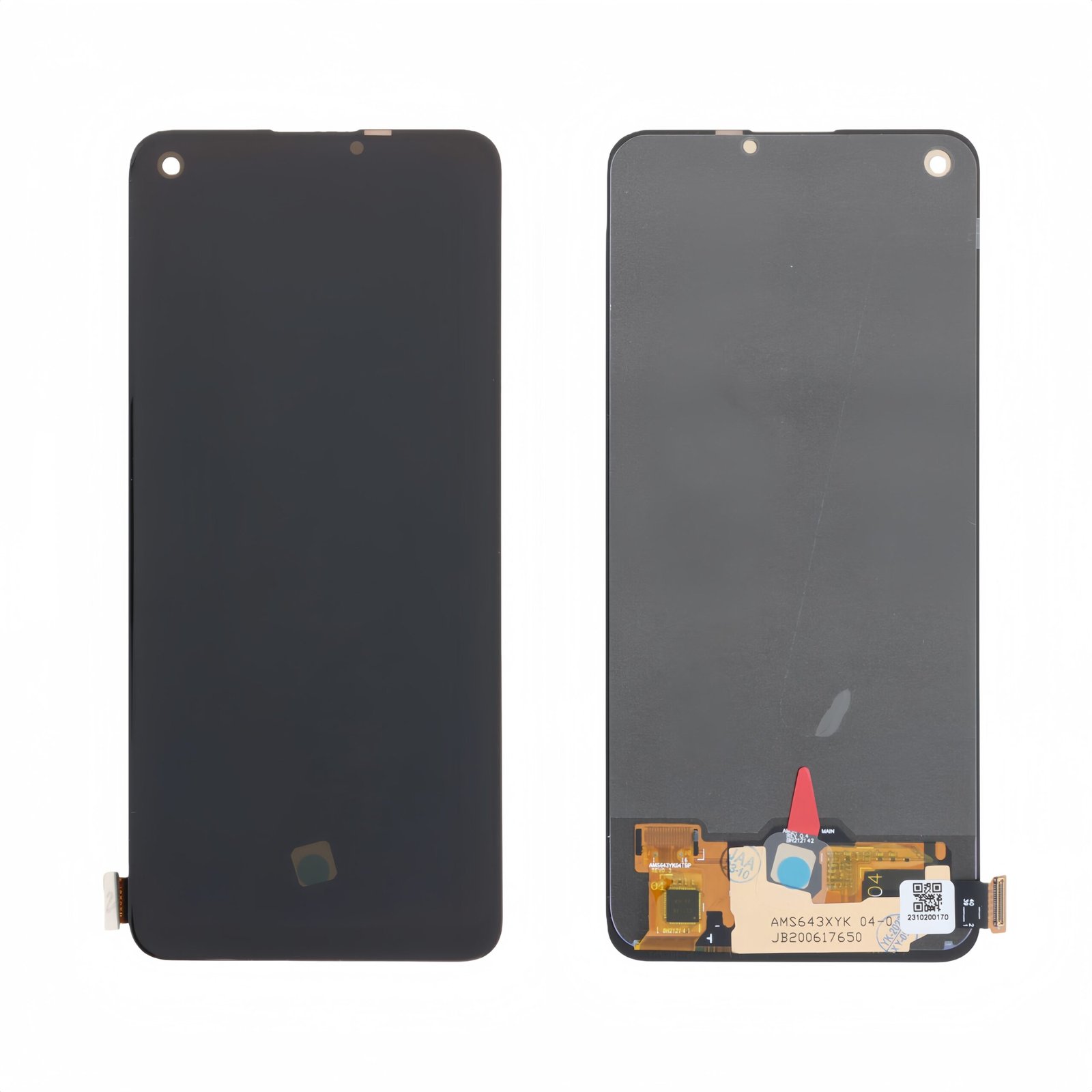 Pantalla OPPO AMS643xy04 Reno 4 SE 5G (PEAM00, PEAT00)/Reno 5 Lite (CPH2205)/Reno 5F 4G (CPH2217)/Reno 5 Z 4G (CPH2211)/Reno 6 Z 5G (CPH2237)/Realme V15 5G/Realme X7 5G/Realme Q2 Pro 5G/Realme 7 Pro 4G (RMX2170)/Realme 8 Pro 4G (RMX3081)/A94 4G (CPH2203)/A94 5G (CPH2211)/A95 5G (PELM00)/OPPO F19 Pro 4G/OPPO F19 Pro Plus 5G Negra Completa LCD + Táctil OLED