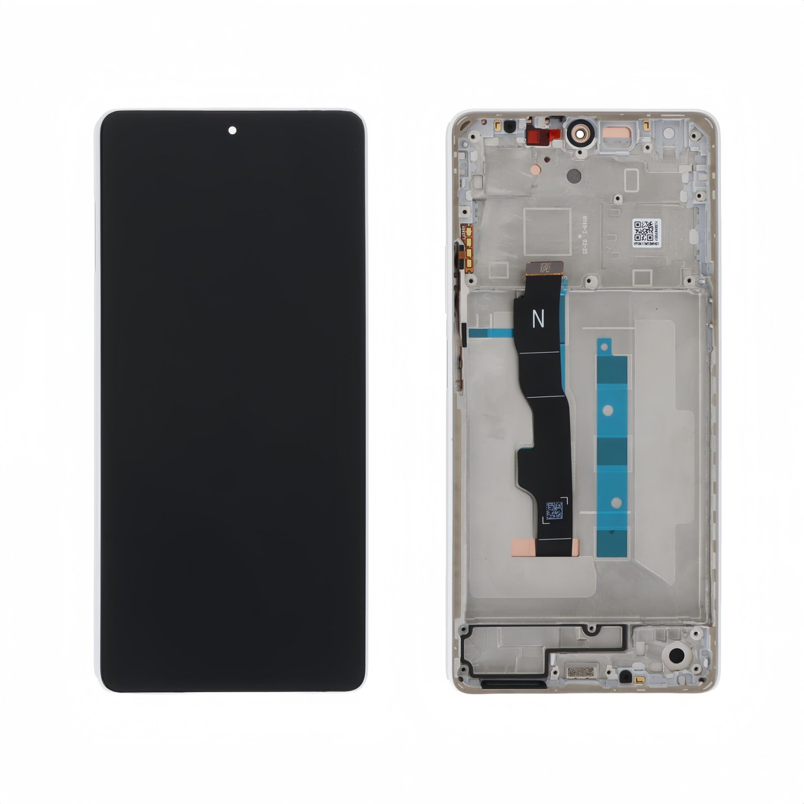Pantalla Original Xiaomi Redmi Note 13 5G con marco Blanco Pantalla Original Xiaomi Redmi Note 13 5G con marco Blanco