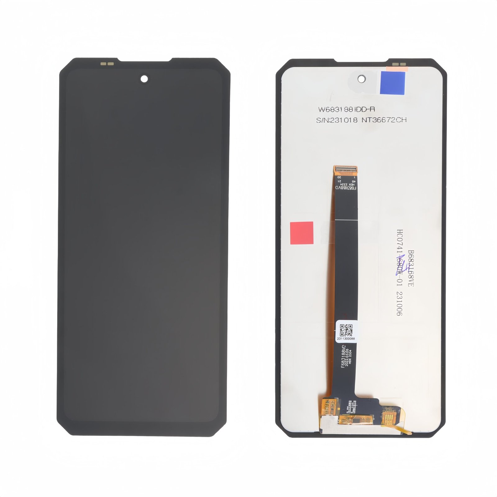 Pantalla Oukitel WP27 Negro sin marco LCD + Táctil Completo EXCELLENT