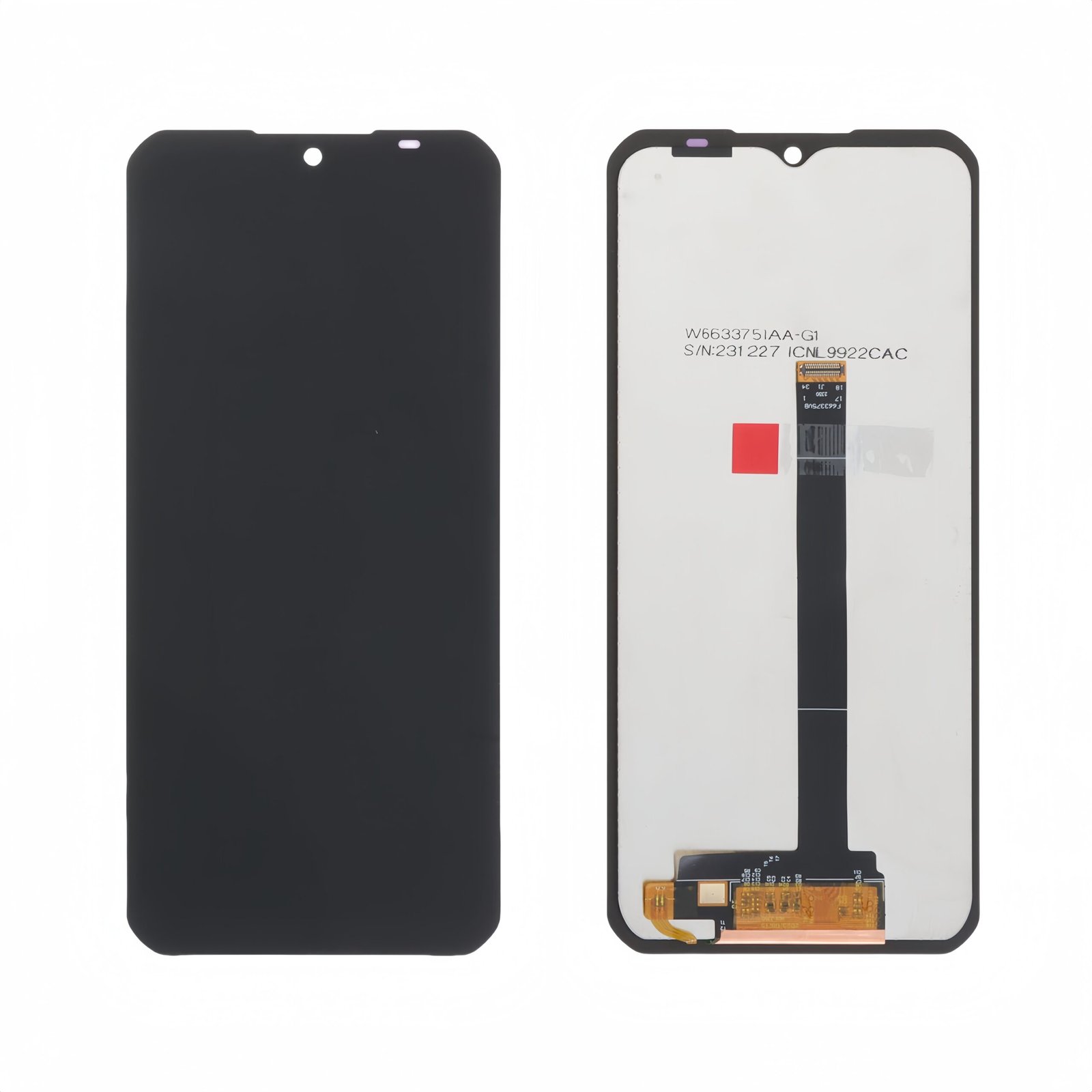 Pantalla Oukitel WP33 Pro Negro sin marco LCD + Táctil Completo EXCELLENT