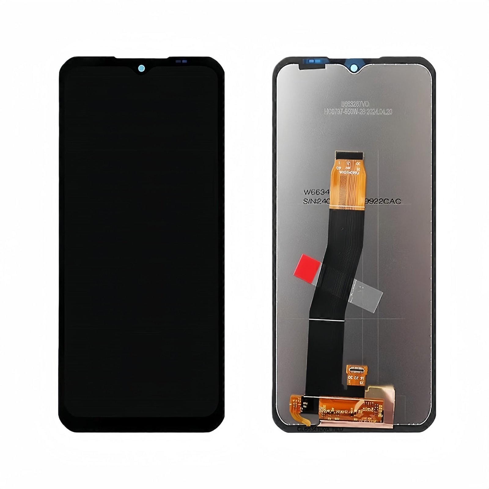 Pantalla Oukitel WP35S (Flex Y92071) Negro sin marco LCD + Táctil Completo EXCELLENT Version 2 Y92071