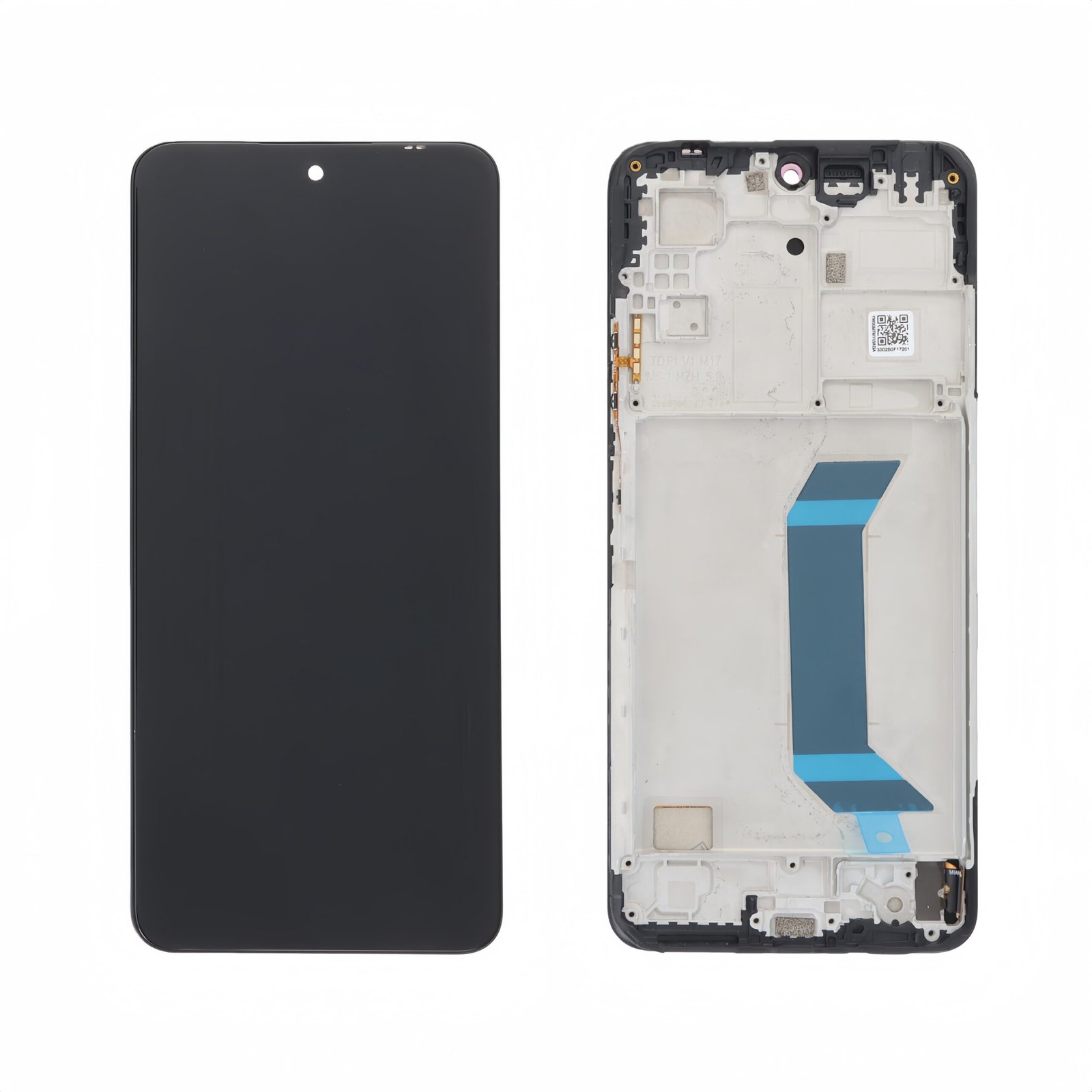 Pantalla Xiaomi Redmi Note 12 5G con marco OLED LCD + Táctil Negra Completa