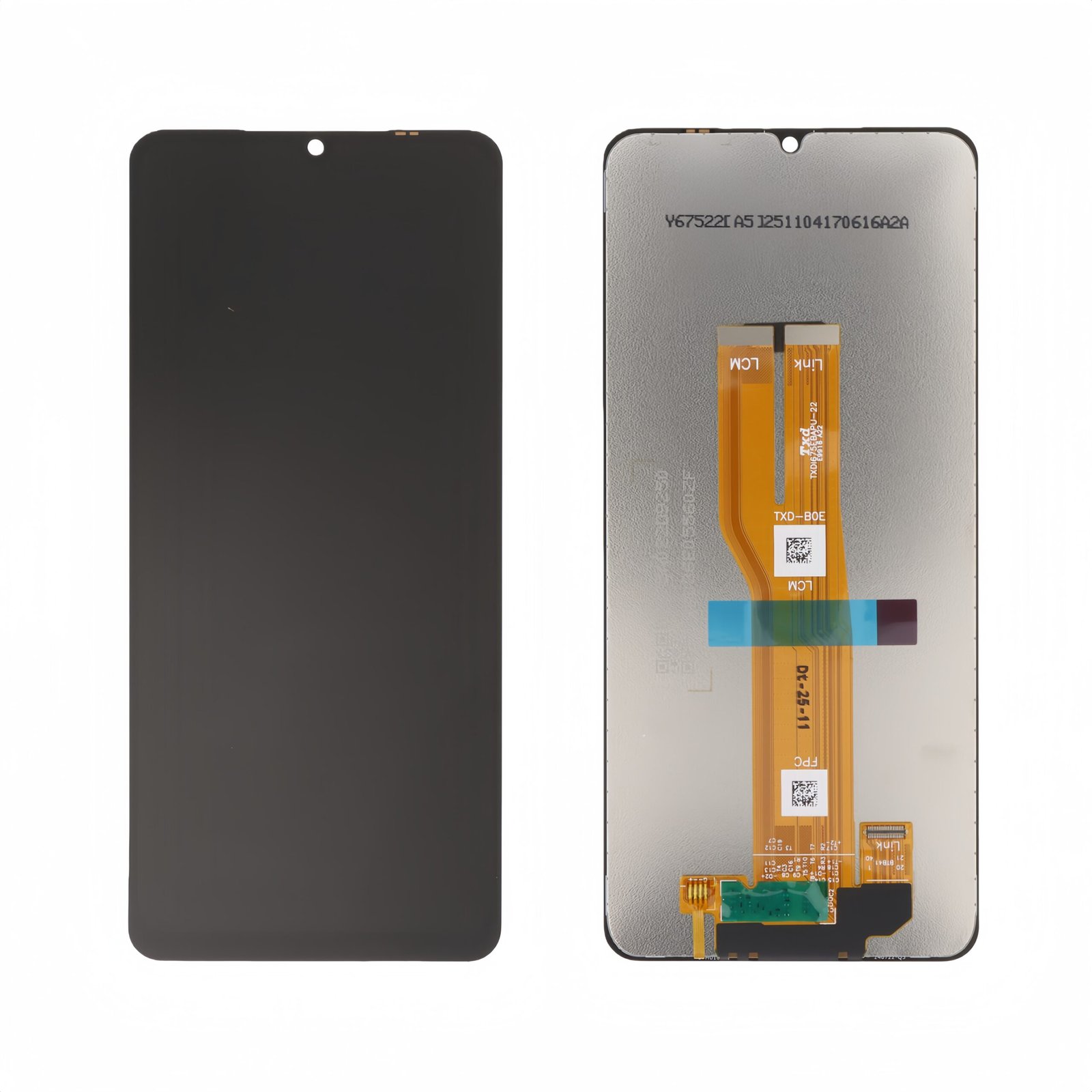 Pantalla Samsung Galaxy A07 4G 2025 A075 sin marco LCD + TACTL SERVICE PACK