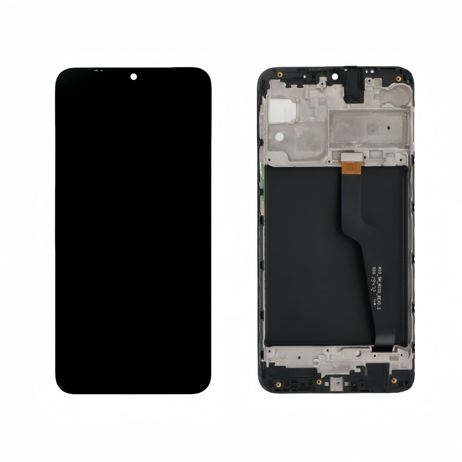 Pantalla Samsung A105F/M105F A10/M10 2019 Negra con marco LCD + Táctil