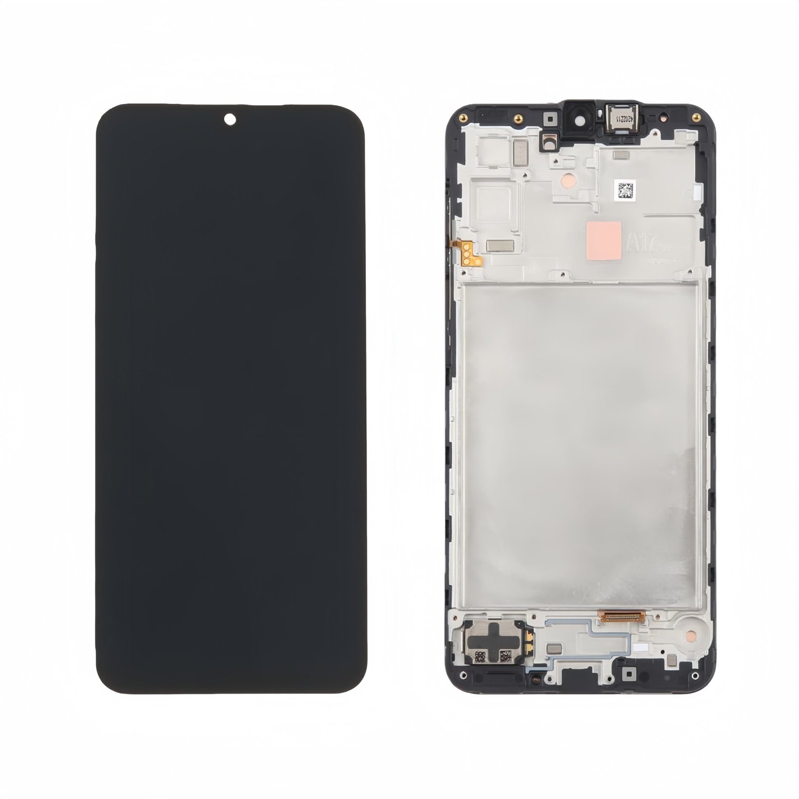 Pantalla Samsung Galaxy A17 4G A175F Negro con marco Completa SERVICE PACK