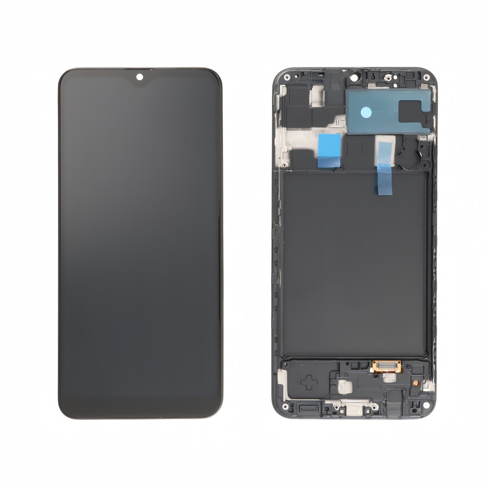 Pantalla Samsung Galaxy A20 A205F con marco Negro INCELL