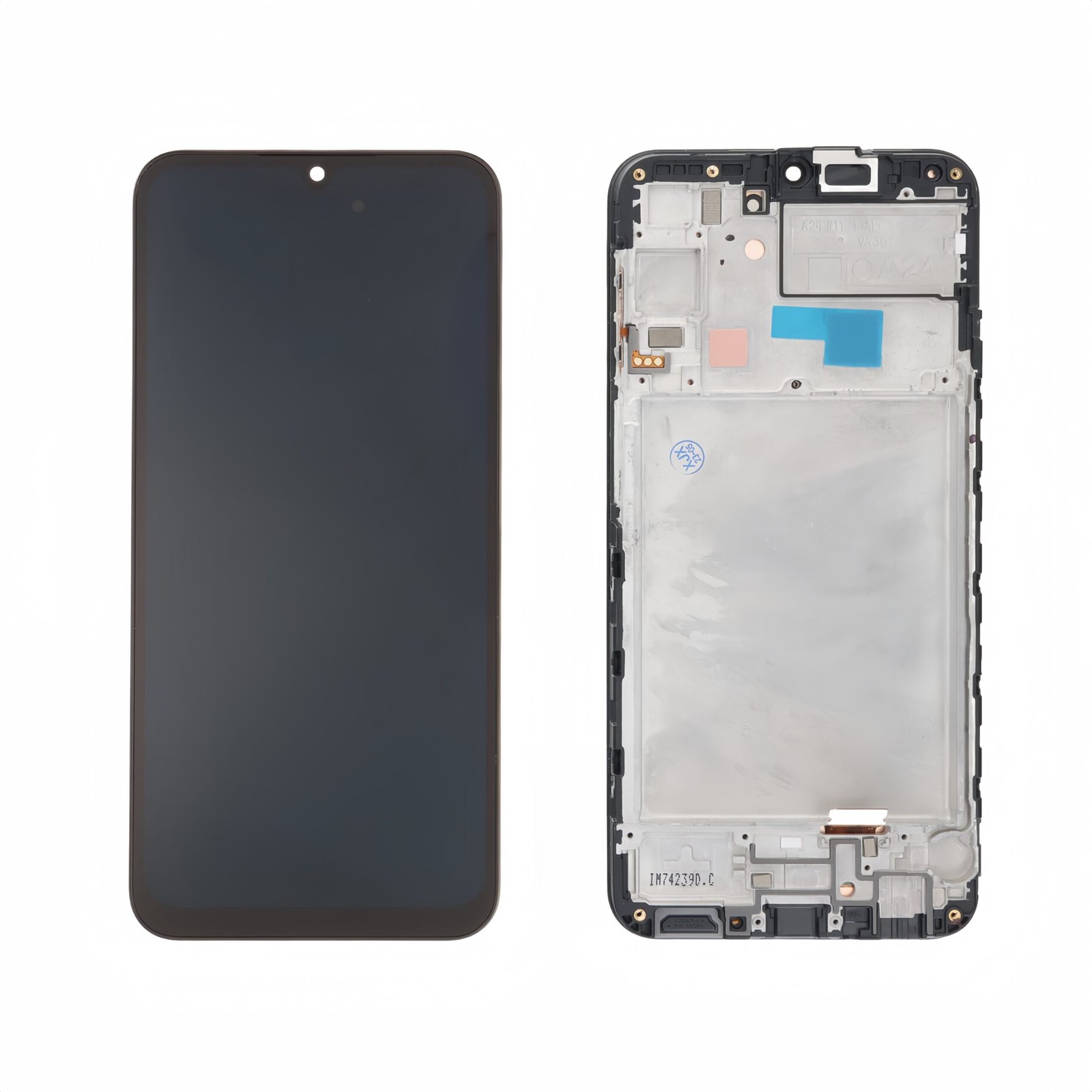 Pantalla Samsung Galaxy A24 4G A245F Negro con marco Completa SERVICE PACK Pantalla Samsung Galaxy A24 4G A245F Negro con marco Completa SERVICE PACK