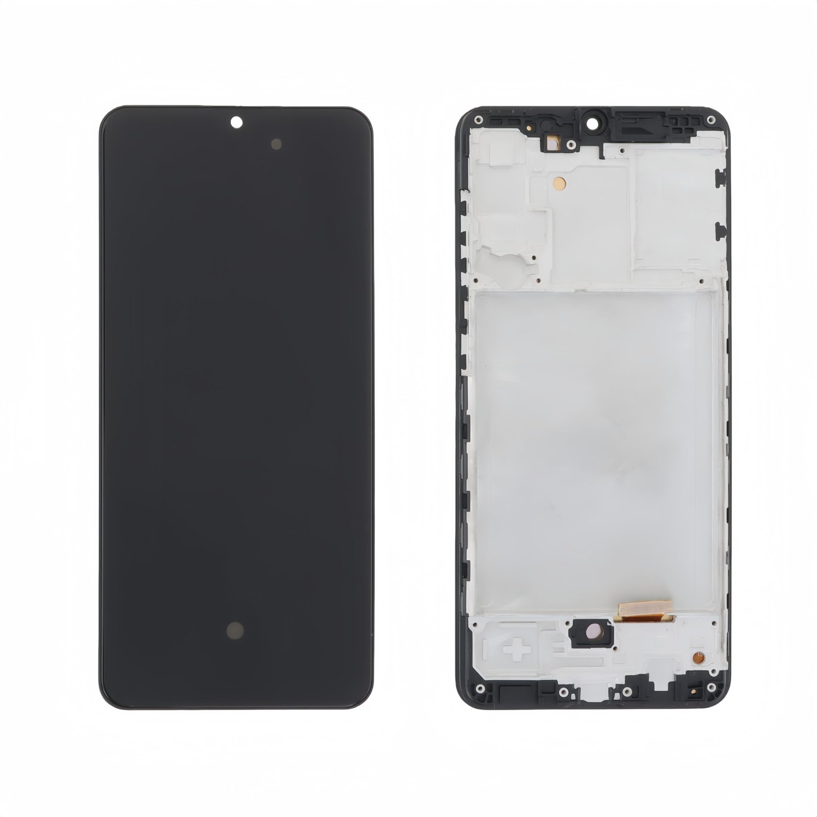 Pantalla Samsung Galaxy A31 A315F Negro con marco OLED