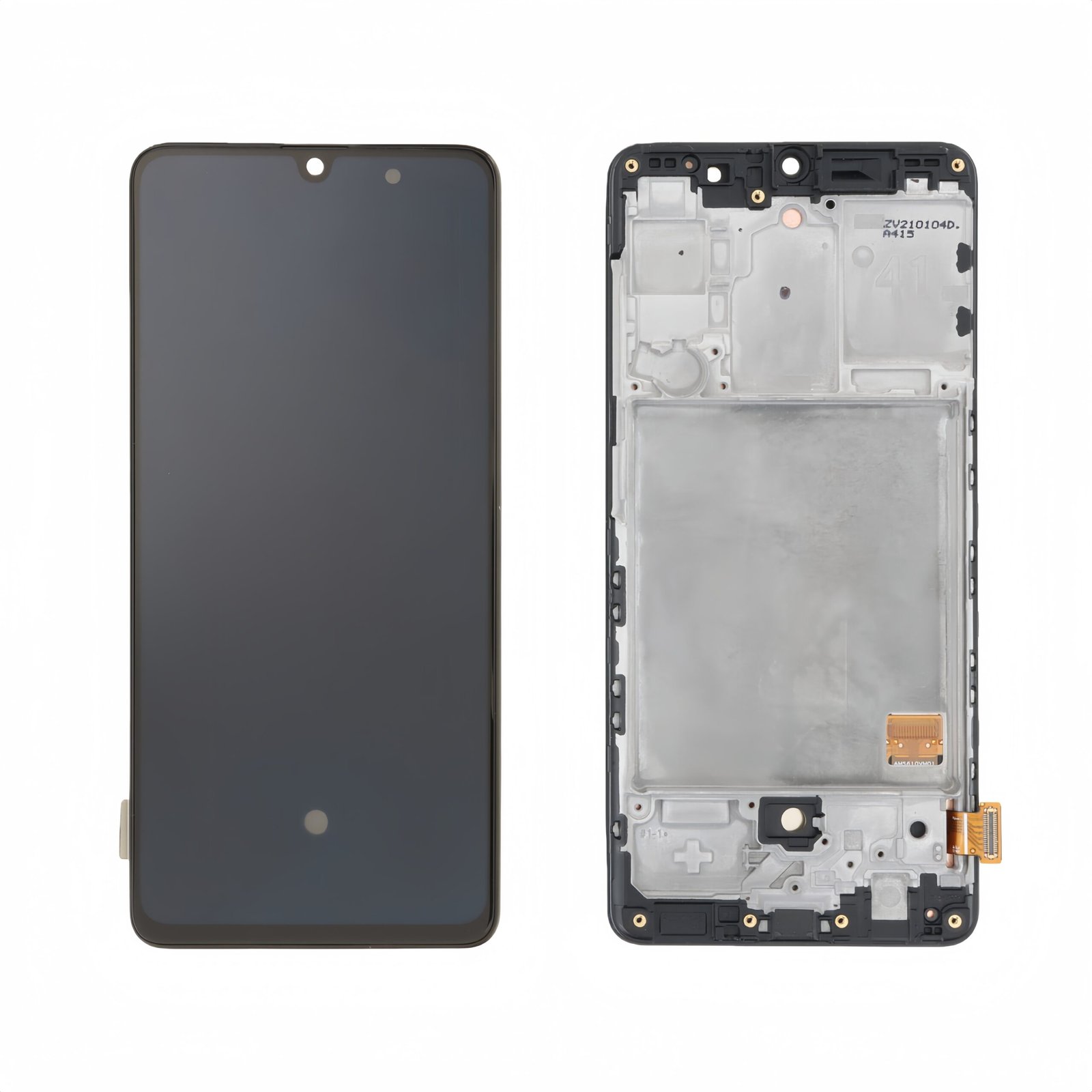 Pantalla Samsung Galaxy A41 A415 2020 Negro con marco Original Completa SERVICE PACK (Marco Premontado）