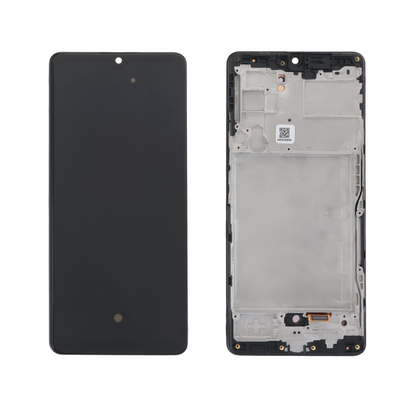 Pantalla Samsung Galaxy A42 5G (A426B) Negro con marco "OLED" LCD + Táctil Completo