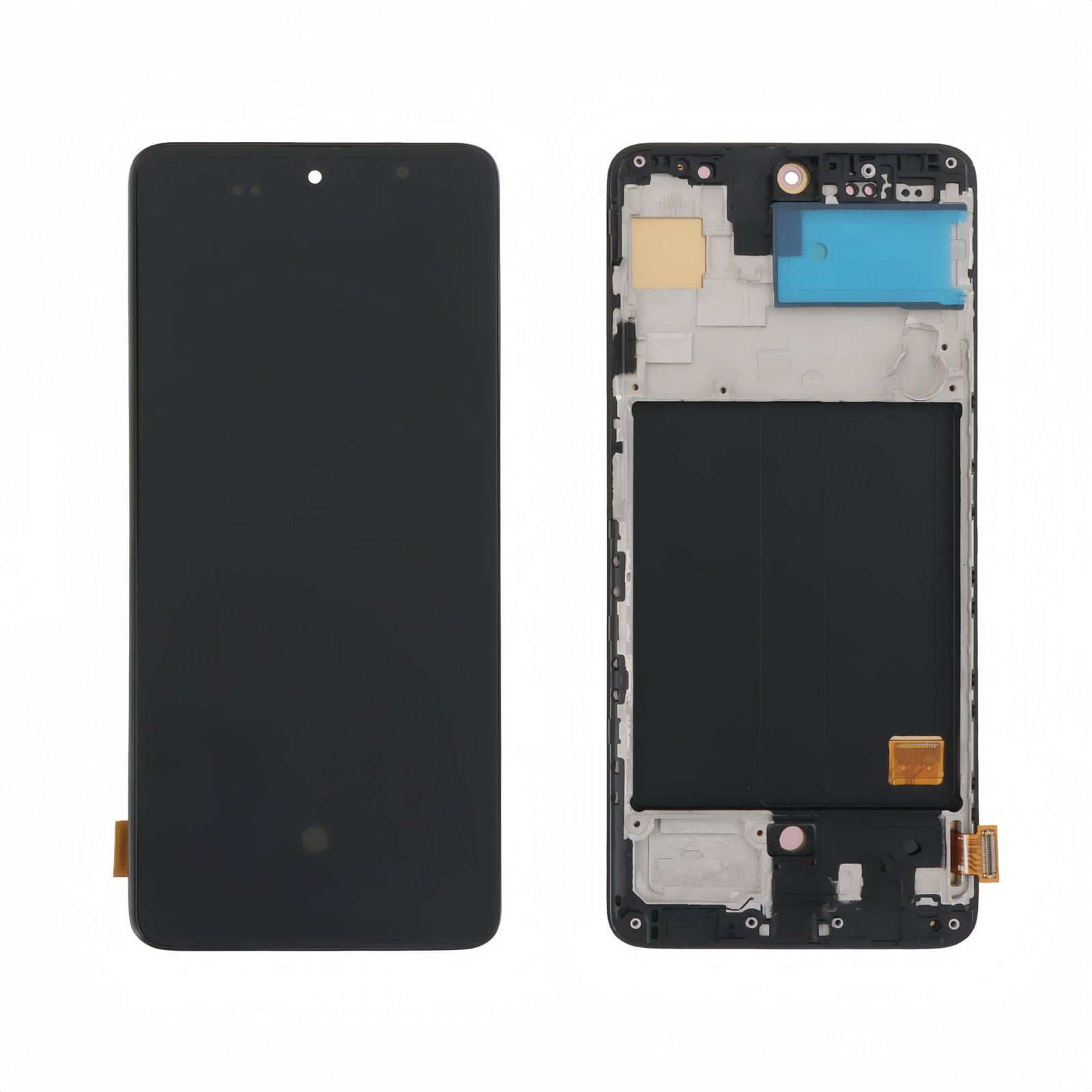 Pantalla Samsung A51 SM-A515F Negro con marco OLED Pantalla Samsung A51 SM-A515F Negro con marco OLED