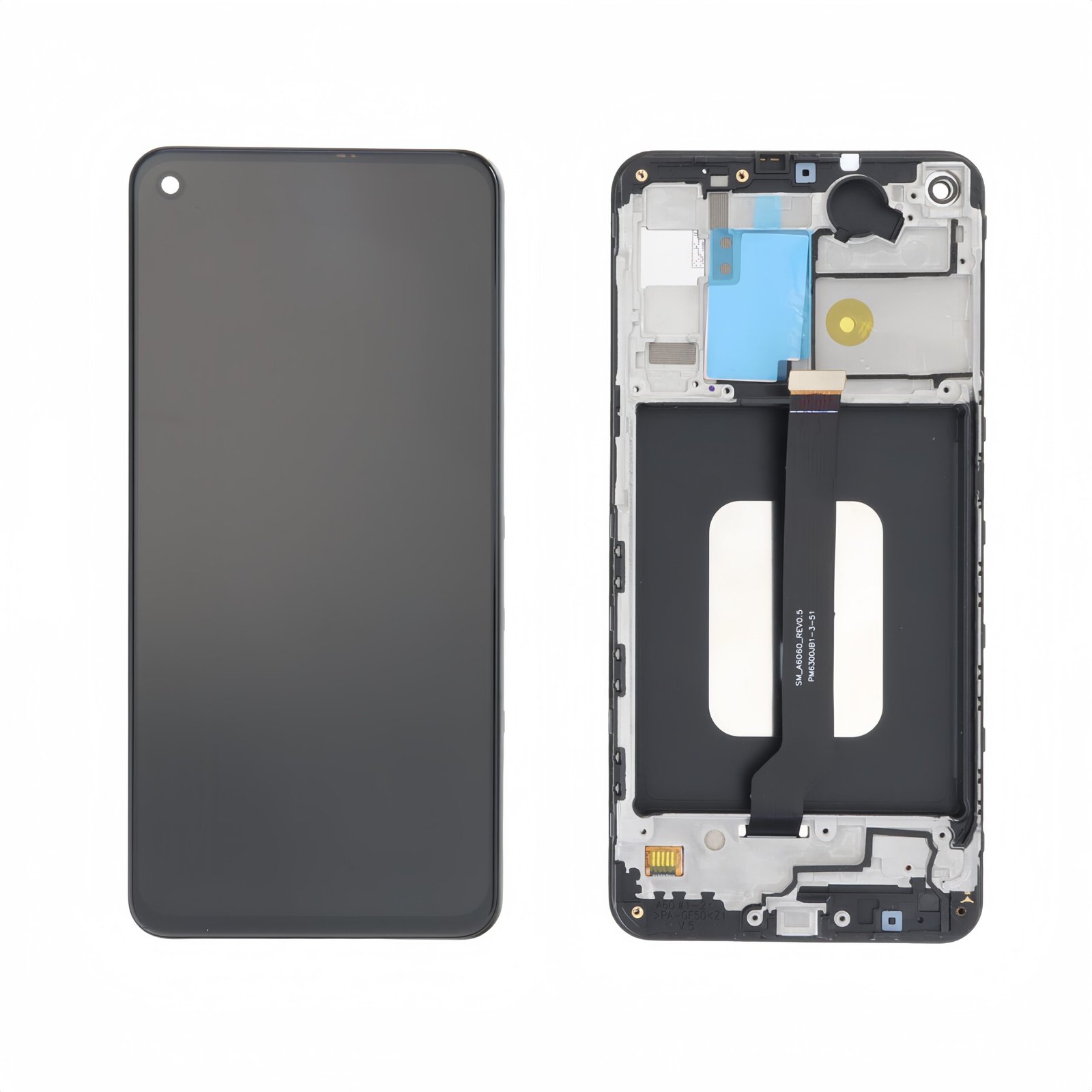 Pantalla Samsung Galaxy A60 A606/M40 M405 2019 Negro con marco Original Completa SERVICE PACK