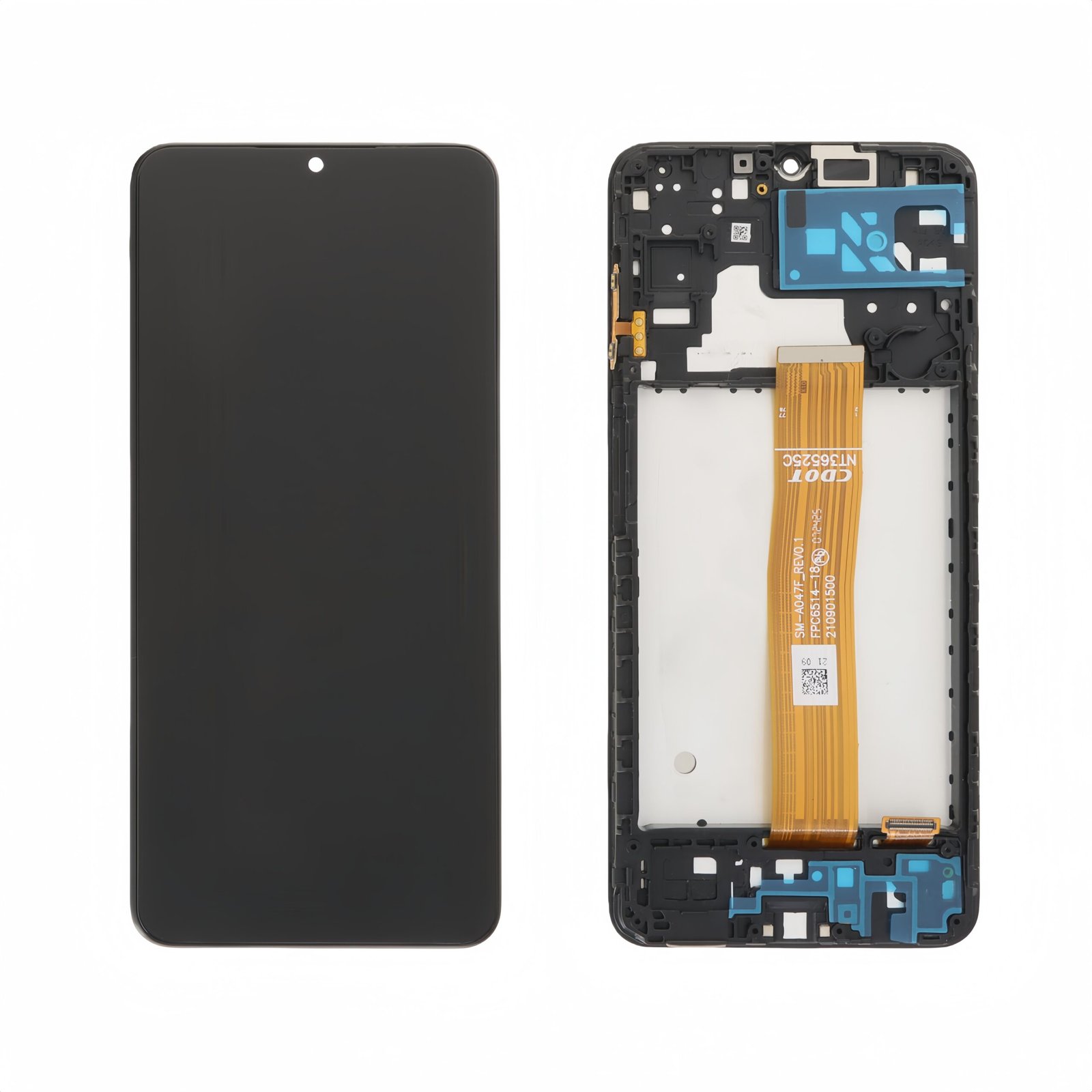 Pantalla Samsung Galaxy A047 A04S 4G 2022 Negra LCD + Táctil con marco