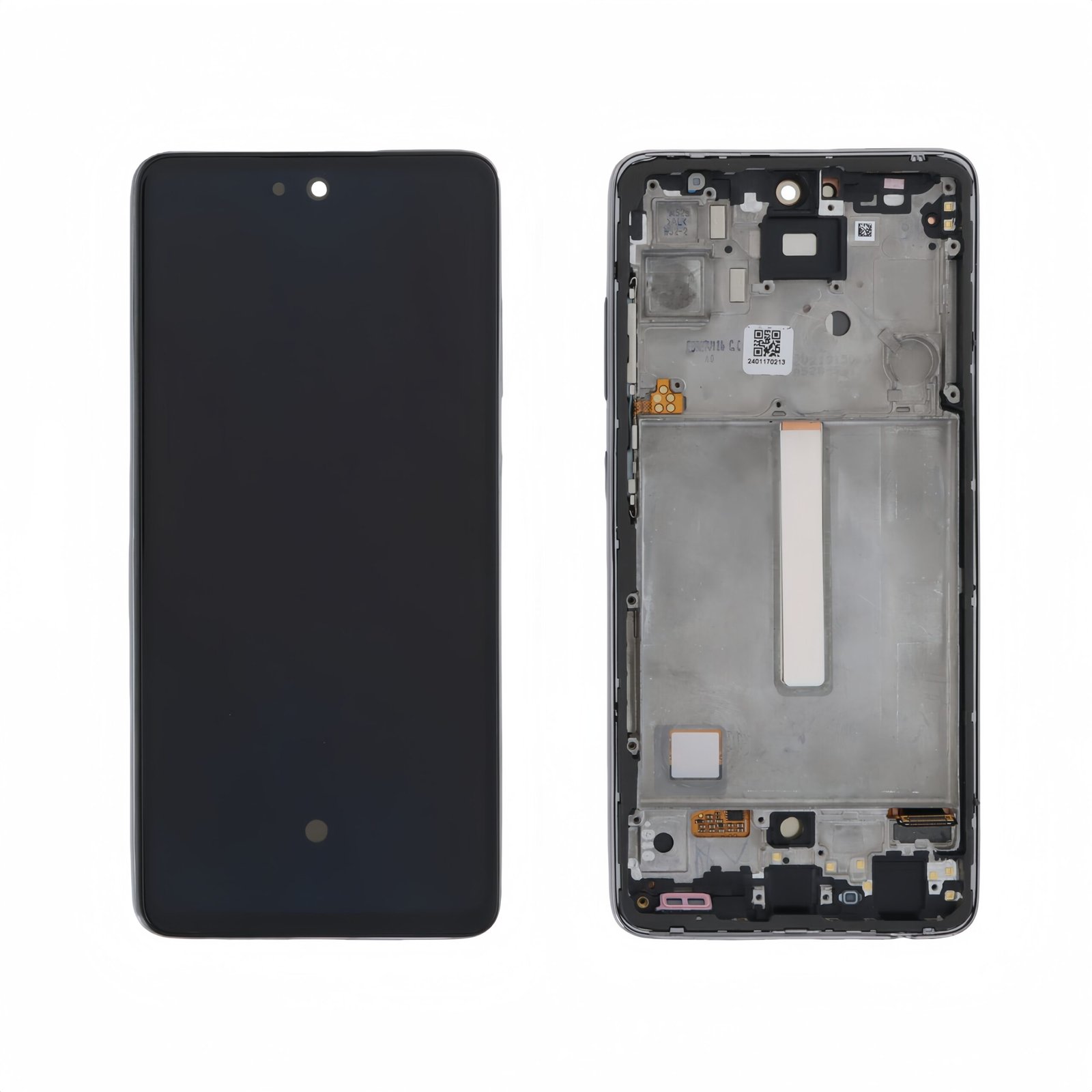 Pantalla Samsung Galaxy A52 4G A525/A52 5G A526 Negro con marco Original Completa SERVICE PACK (Sin Batería)