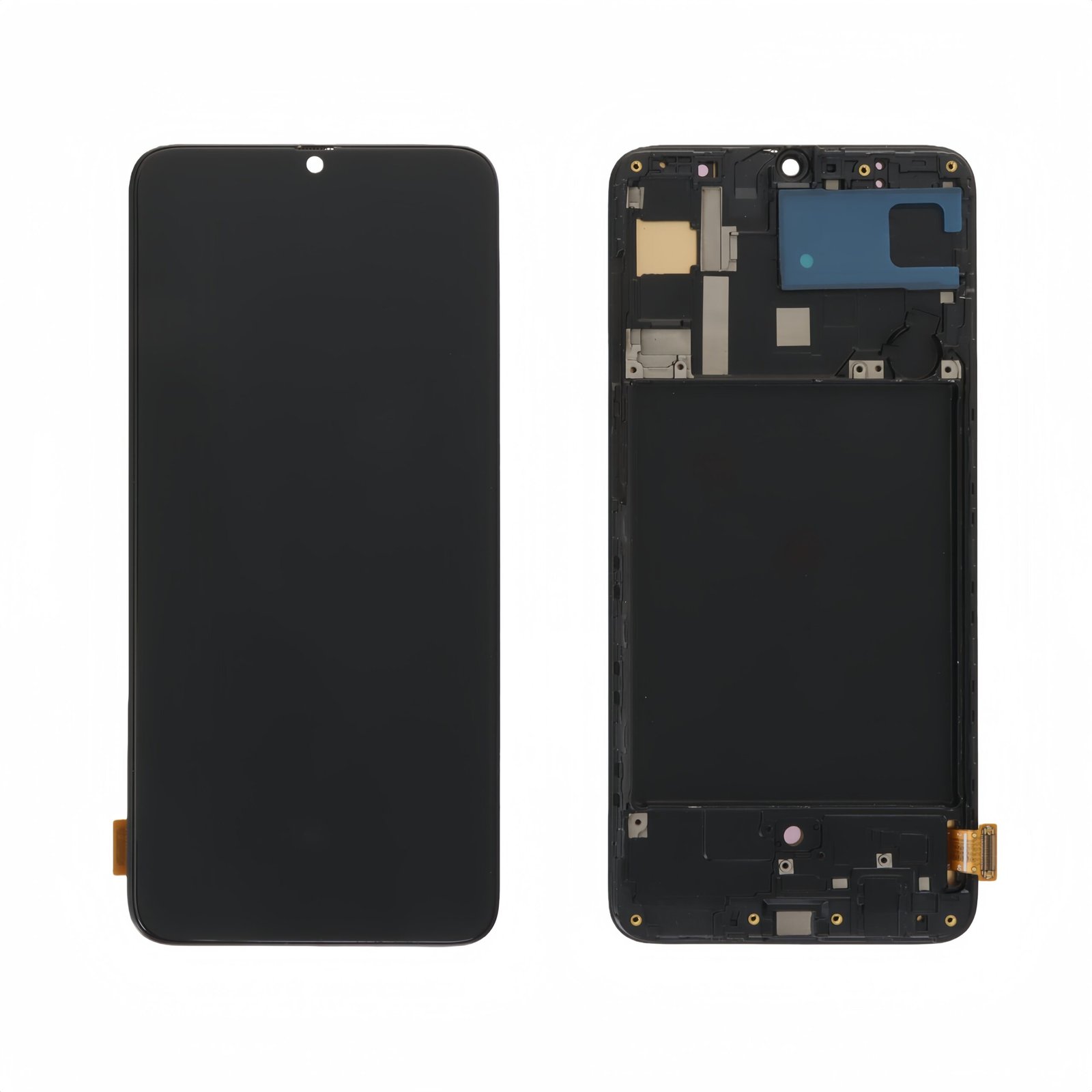 Pantalla Samsung Galaxy A70 A705F Negra OLED con marco Completa Pantalla Samsung Galaxy A70 A705F Negra OLED con marco Completa
