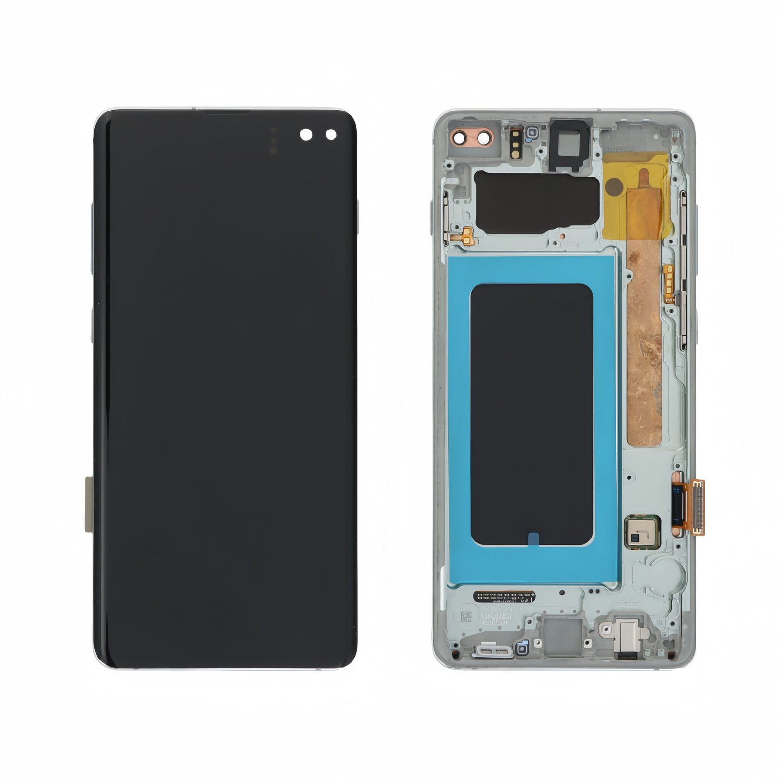 Pantalla Samsung Galaxy S10 Plus G975 Verde con marco Original Completa SERVICE PACK Pantalla Samsung Galaxy S10 Plus G975 Verde con marco Original Completa SERVICE PACK