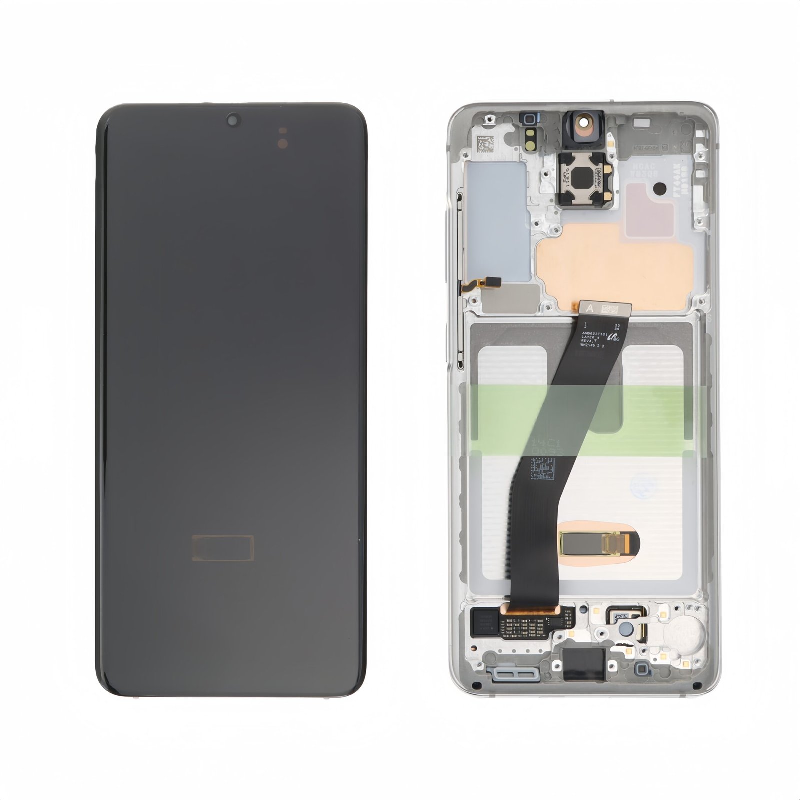 Pantalla Samsung Galaxy S20 4G/5G G980F/G981F Blanco con marco Completa SERVICE PACK Pantalla Samsung Galaxy S20 4G/5G G980F/G981F Blanco con marco Completa SERVICE PACK