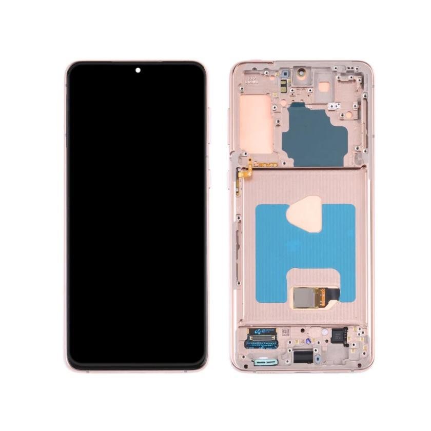 Pantalla Samsung Galaxy S21 Plus 5G G996F Lila Fantasma con marco Original Completa SERVICE PACK Pantalla Samsung Galaxy S21 Plus 5G G996F Lila Fantasma con marco Original Completa SERVICE PACK