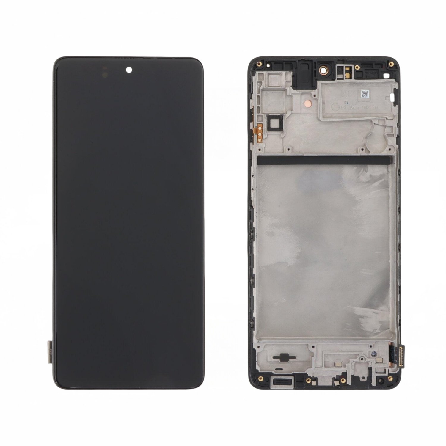 Pantalla Samsung Galaxy M51 M515 Negro con marco Completa SERVICE PACK